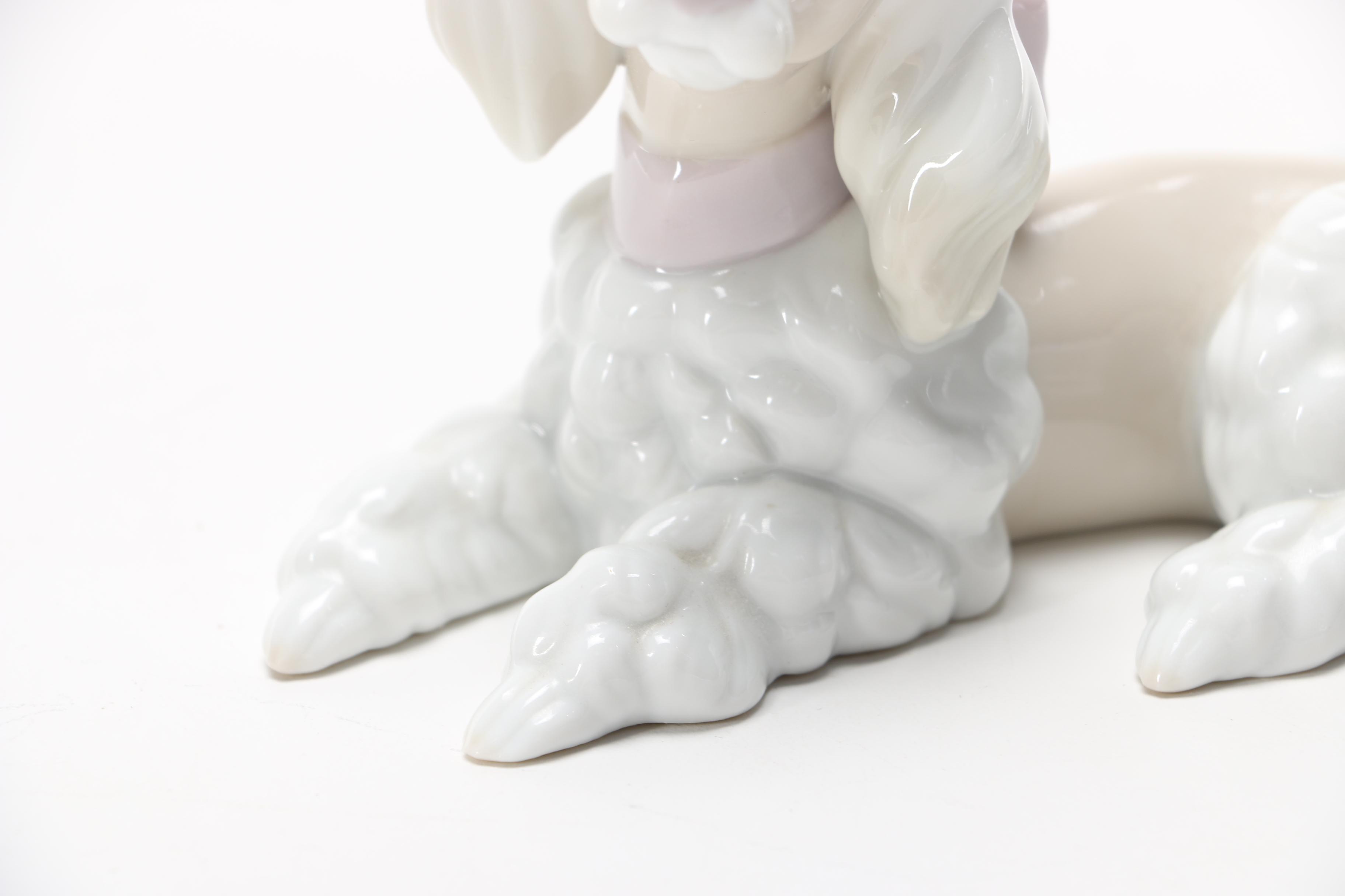 1996 Lladro "Daisa" Poodle Porcelain Figurine