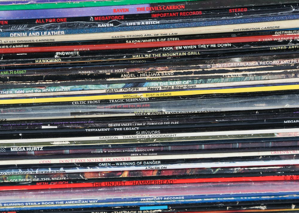 Dokken, Anthrax, Krokus and Other Heavy Metal LPs