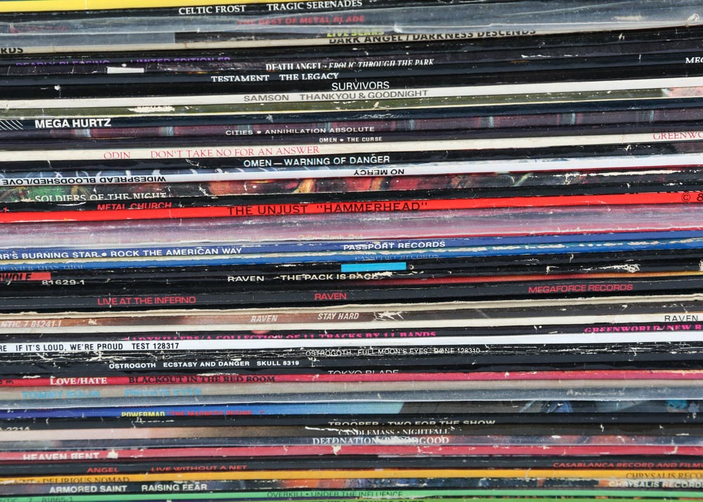 Dokken, Anthrax, Krokus and Other Heavy Metal LPs