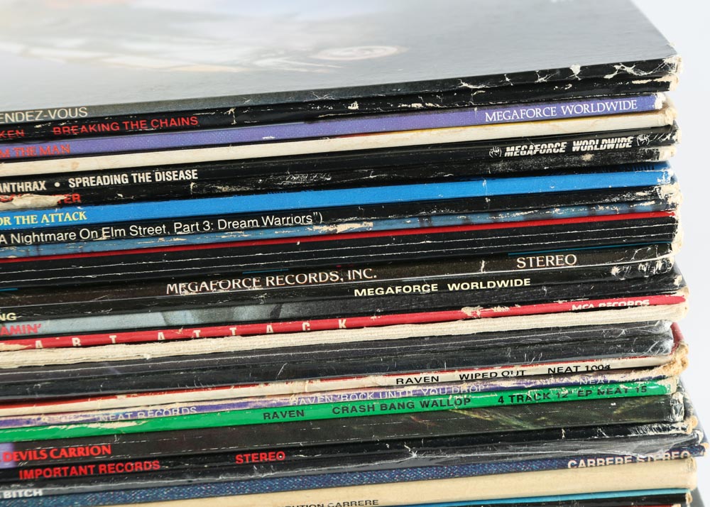 Dokken, Anthrax, Krokus and Other Heavy Metal LPs