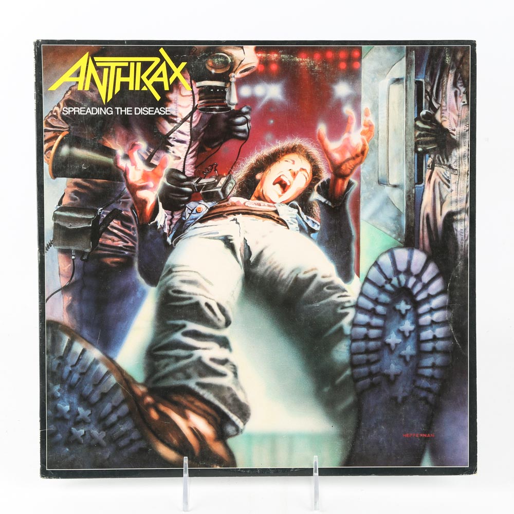 Dokken, Anthrax, Krokus and Other Heavy Metal LPs