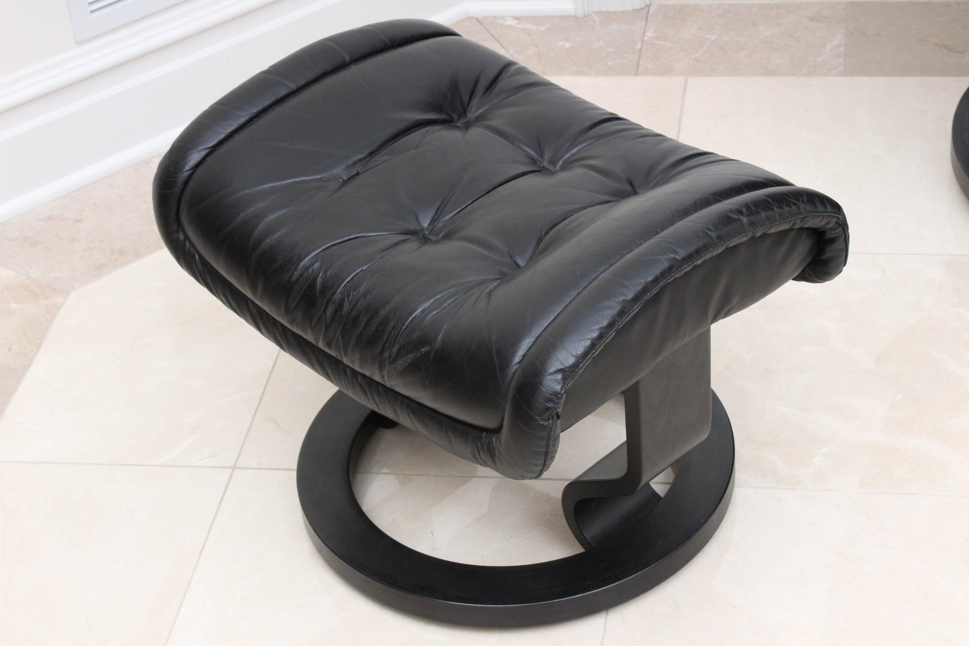 Stressless "Royal" Classic Recliner and Footrest by Ekornes