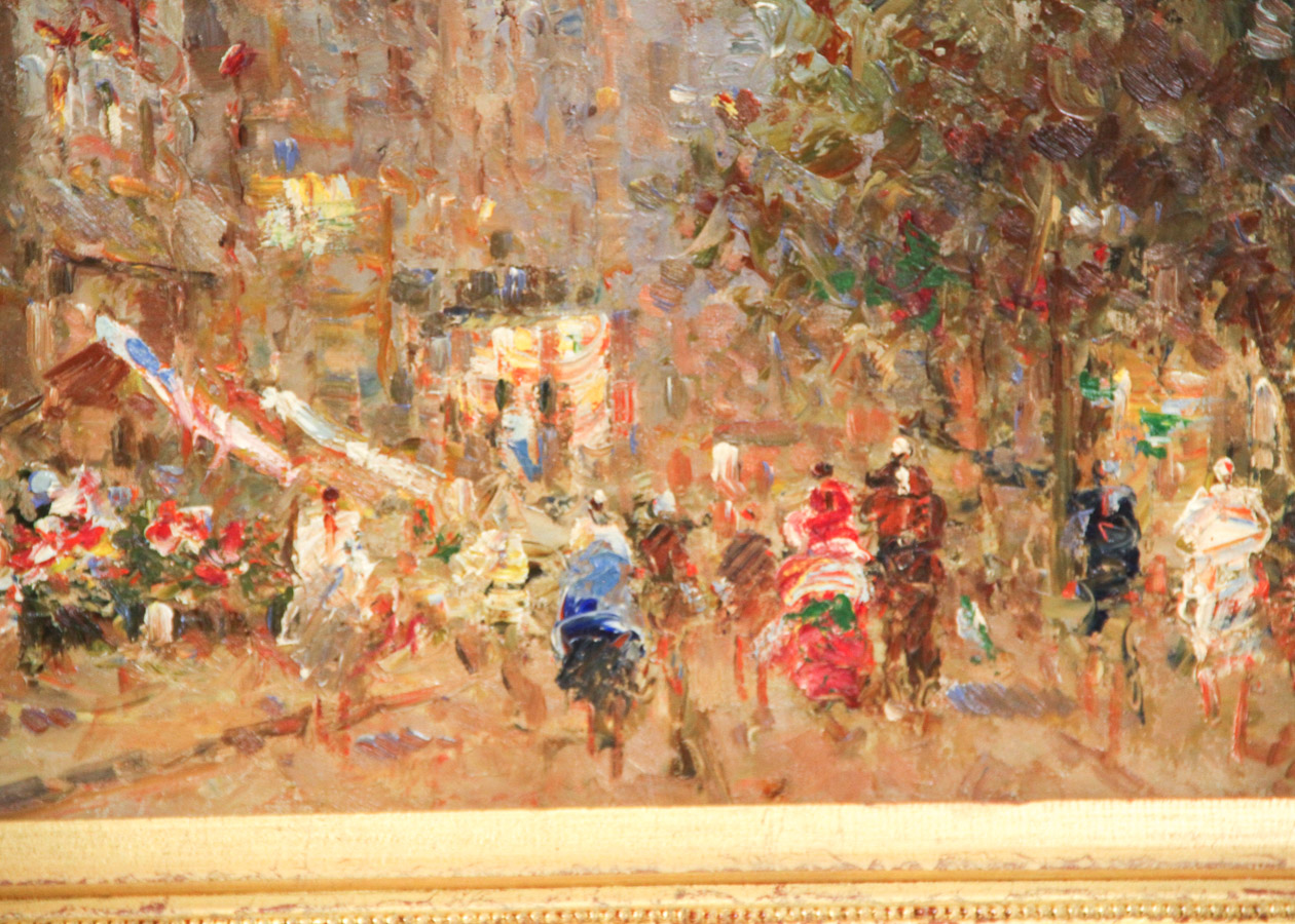 Morgan Impressionistic Oil Painting