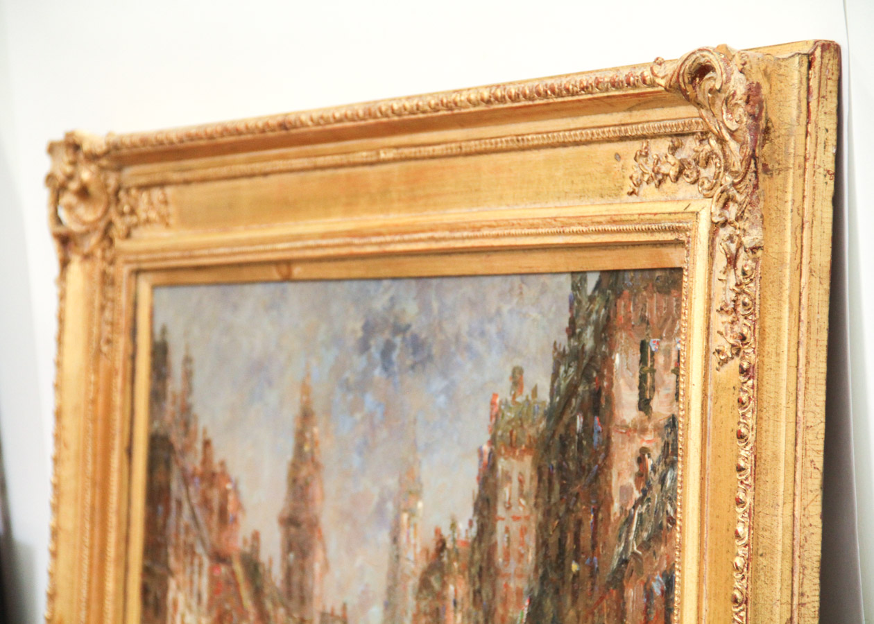 Morgan Impressionistic Oil Painting