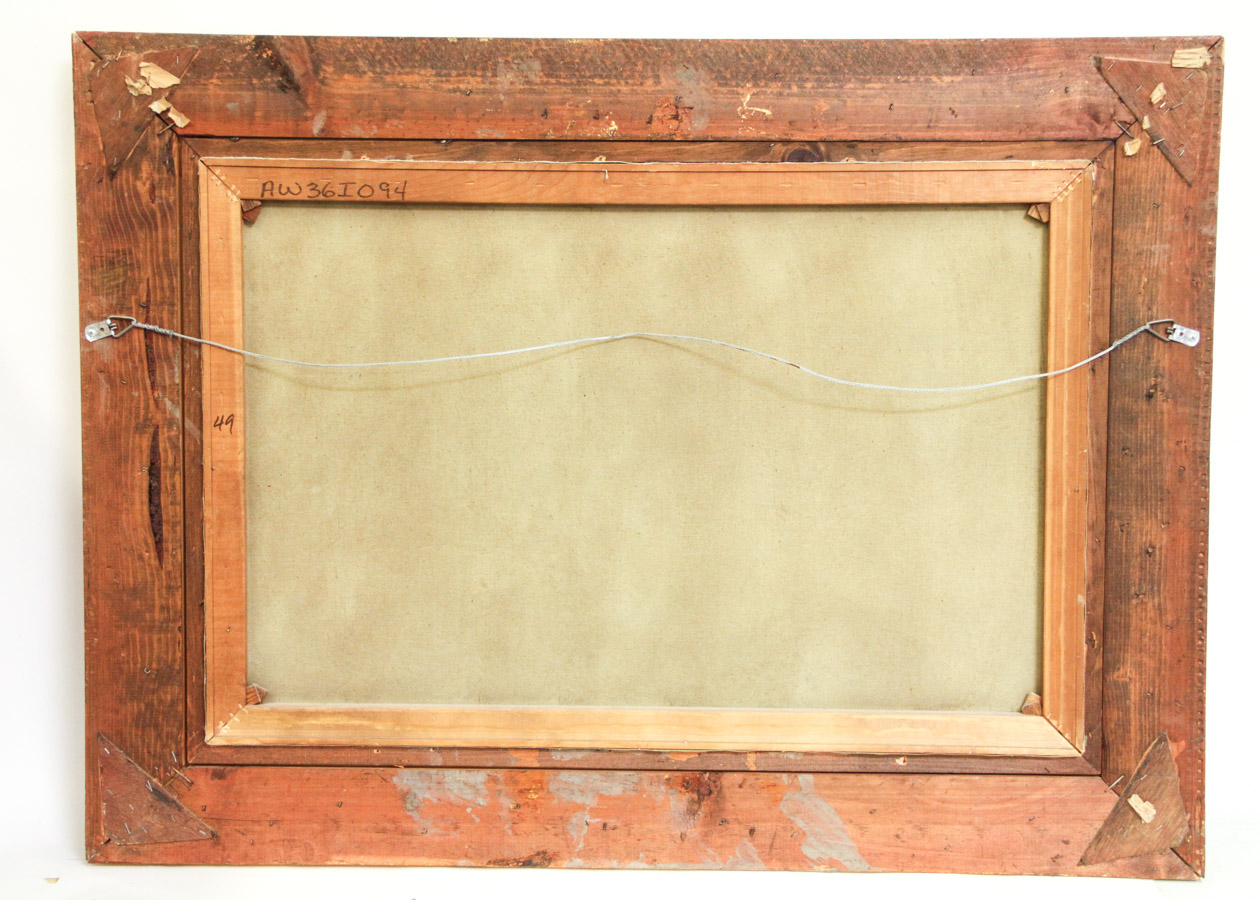 Morgan Impressionistic Oil Painting