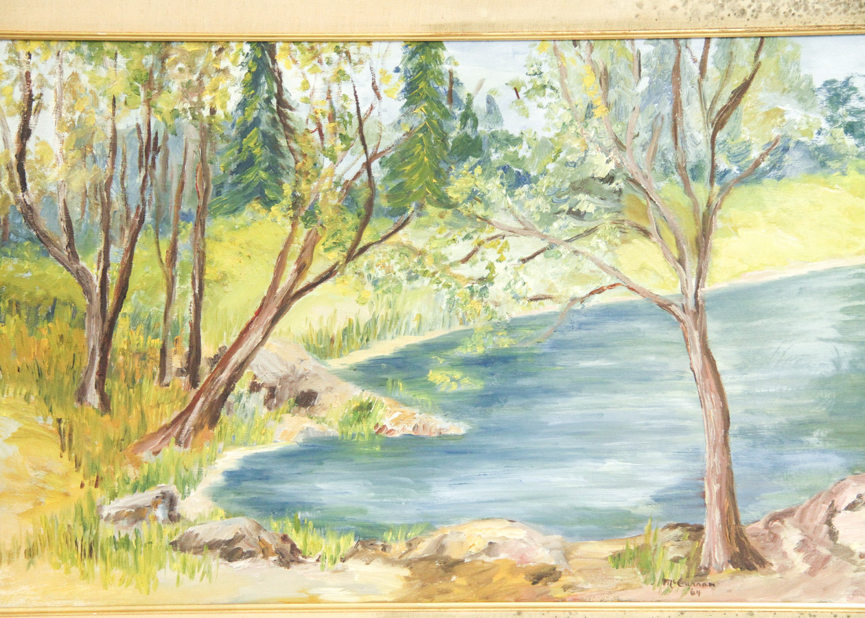 McCarran Oil Painting on Canvas.