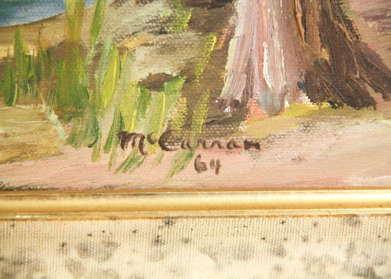 McCarran Oil Painting on Canvas.