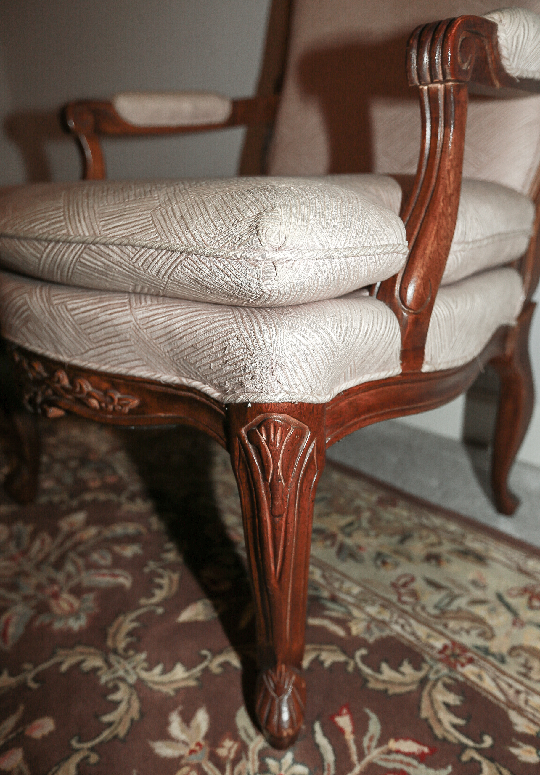Louis XV Style Arm Chair