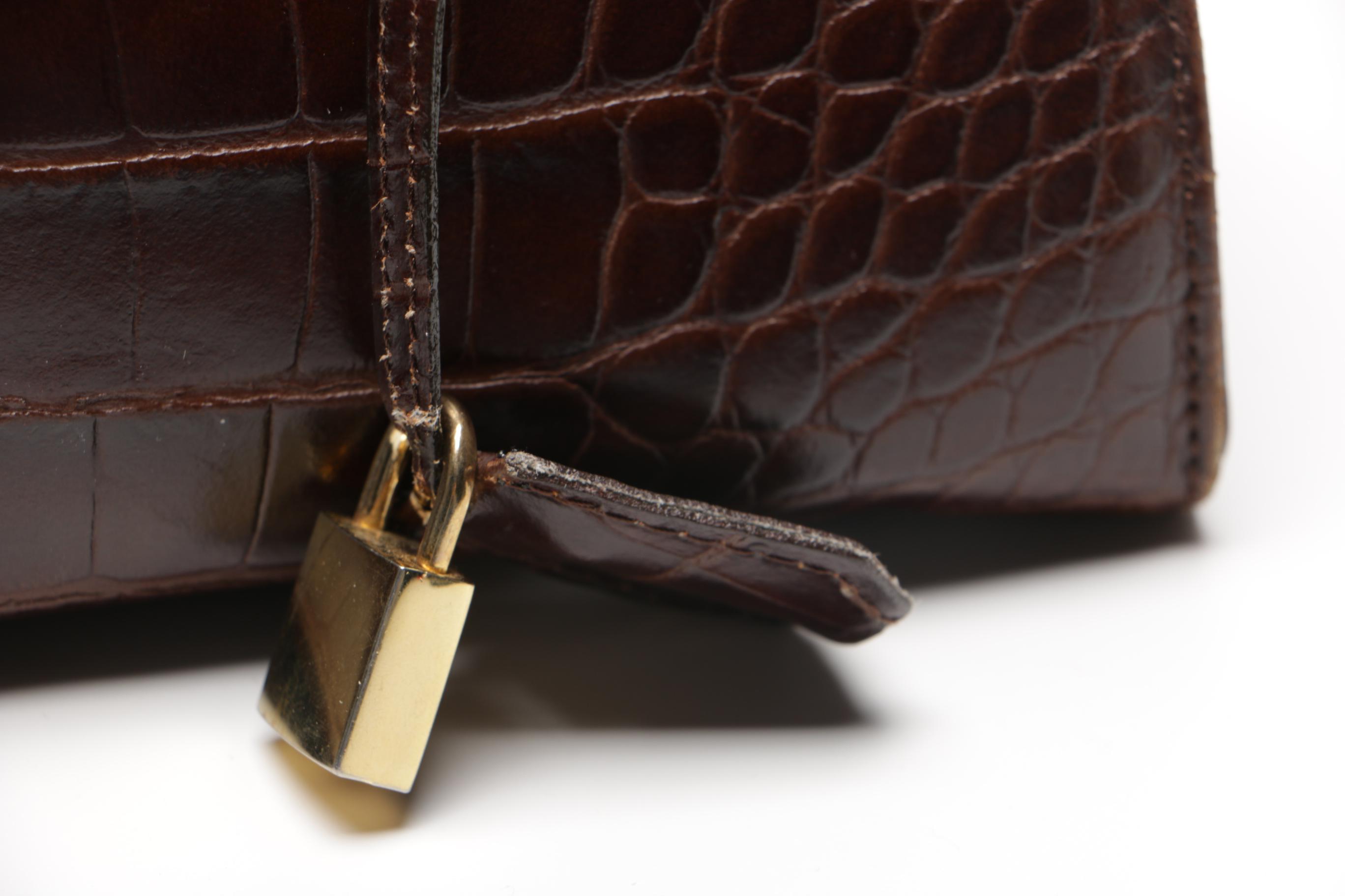 Di Gregorio Leather Handbag