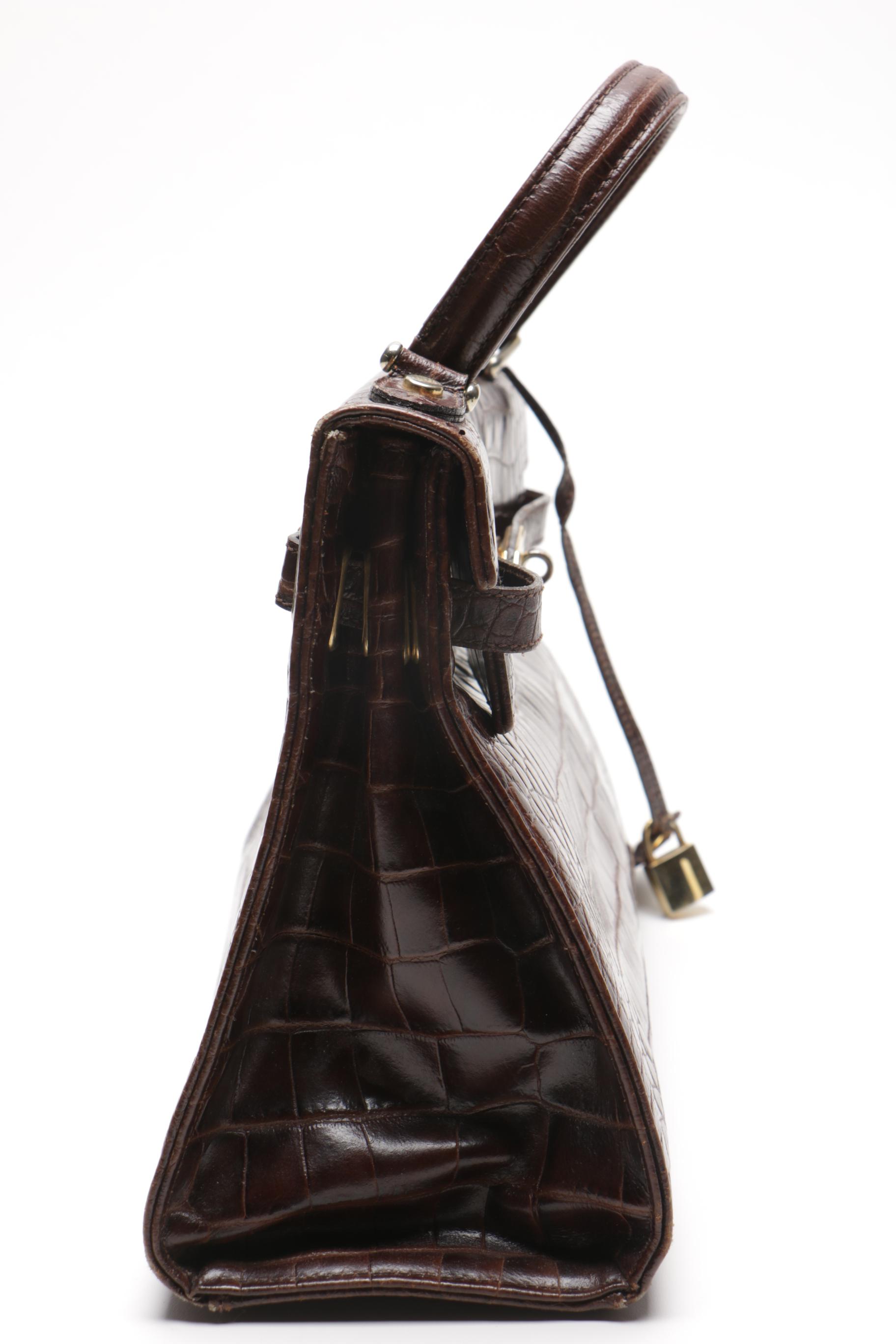 Di Gregorio Leather Handbag