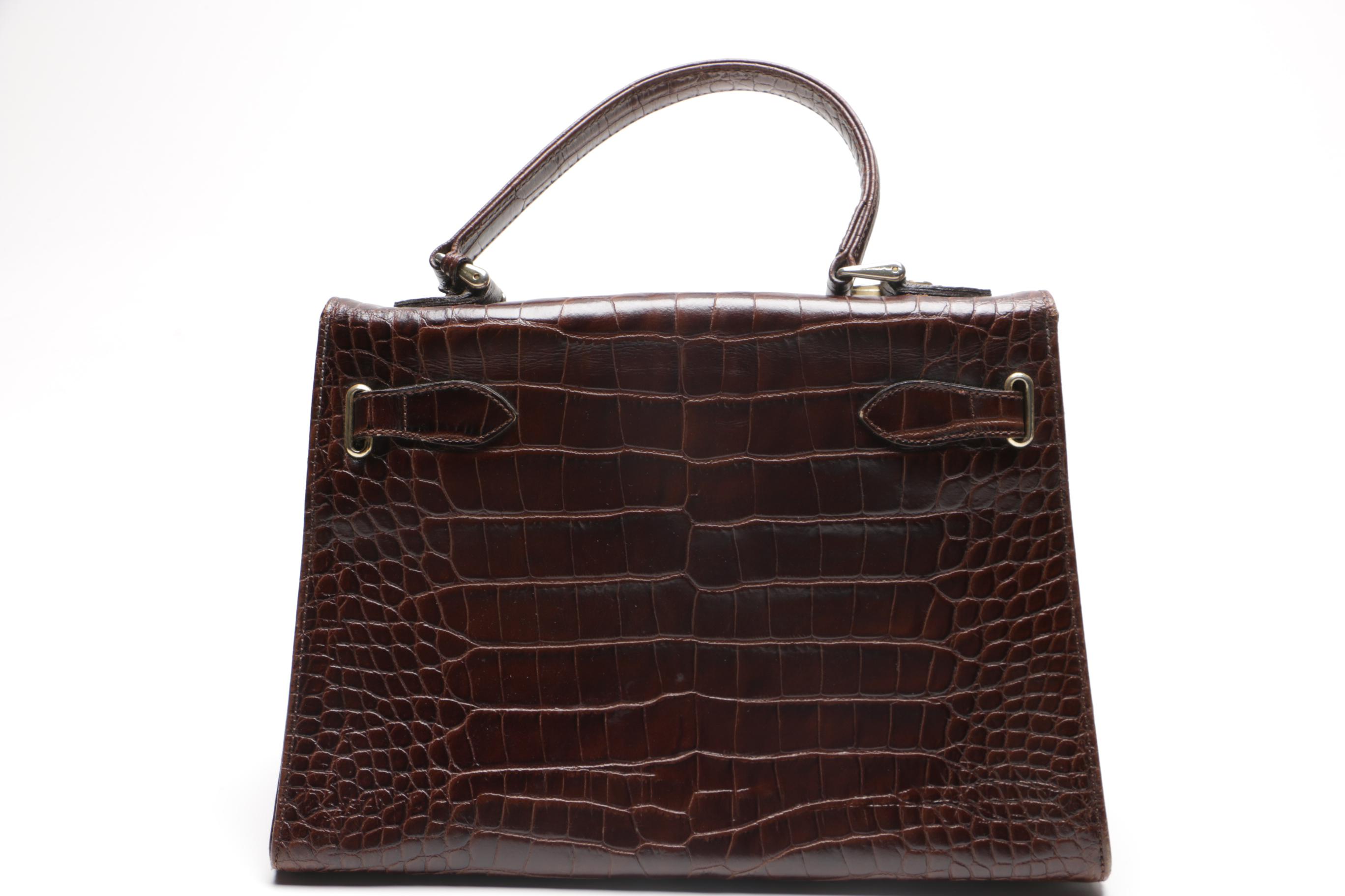 Di Gregorio Leather Handbag