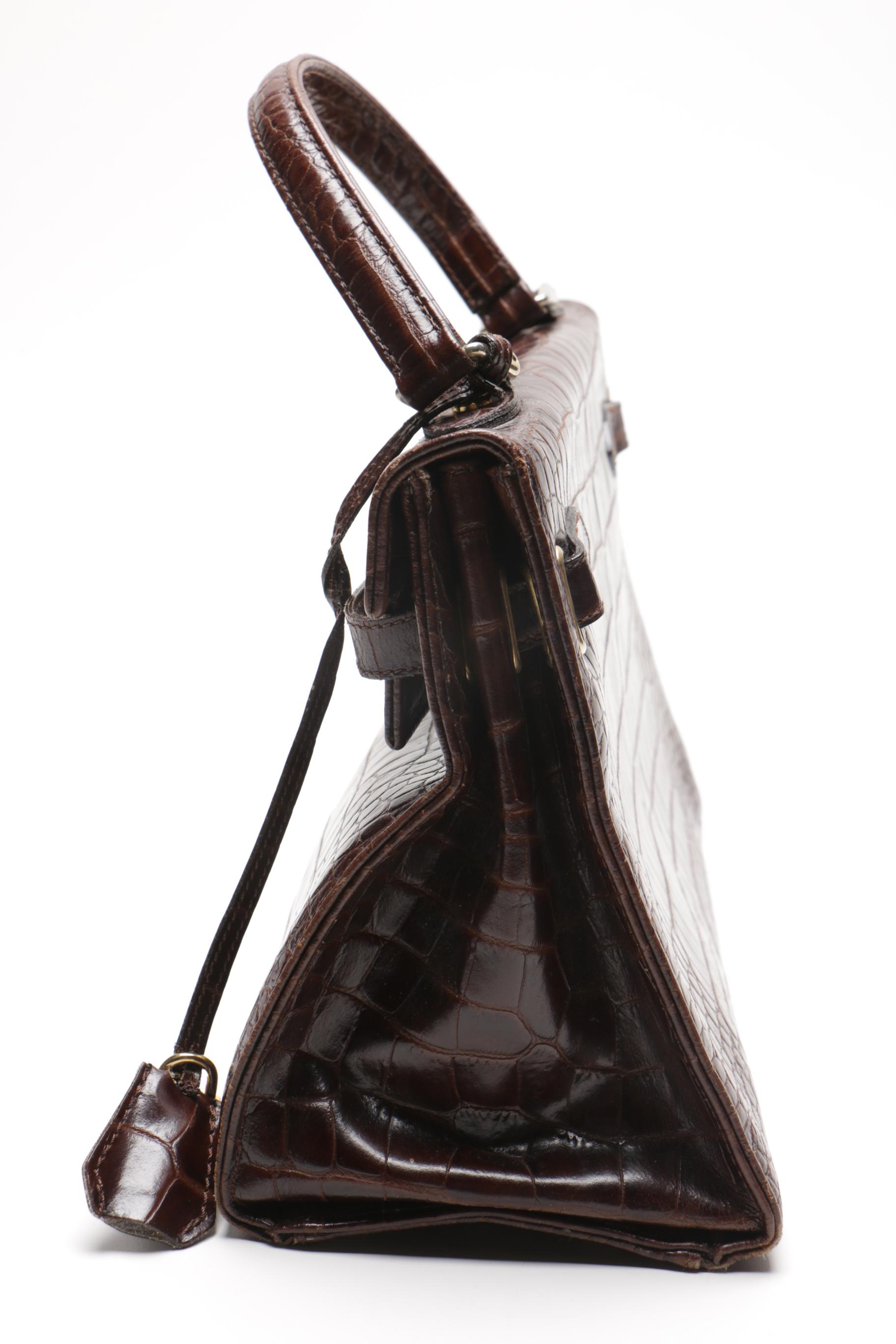 Di Gregorio Leather Handbag