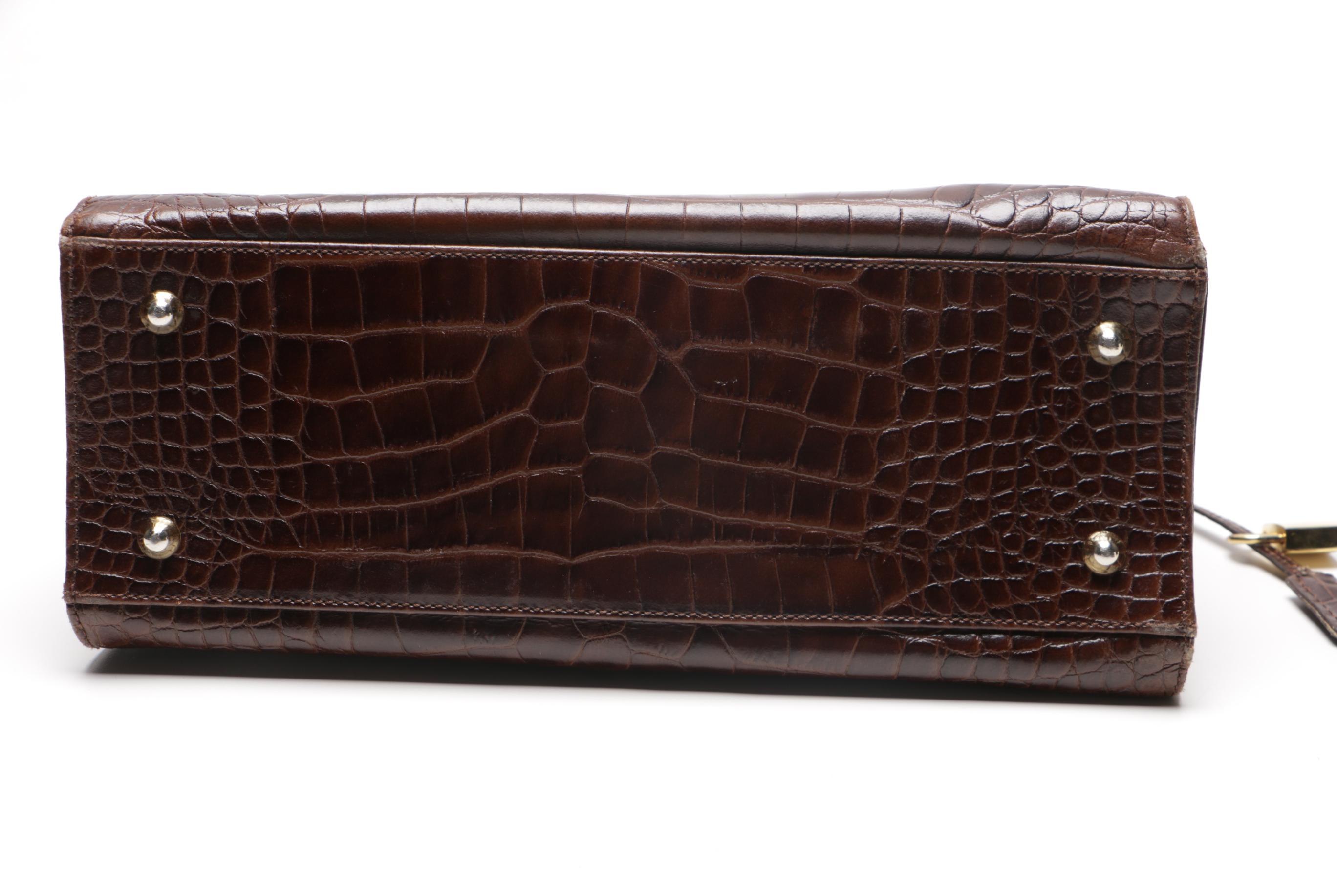 Di Gregorio Leather Handbag