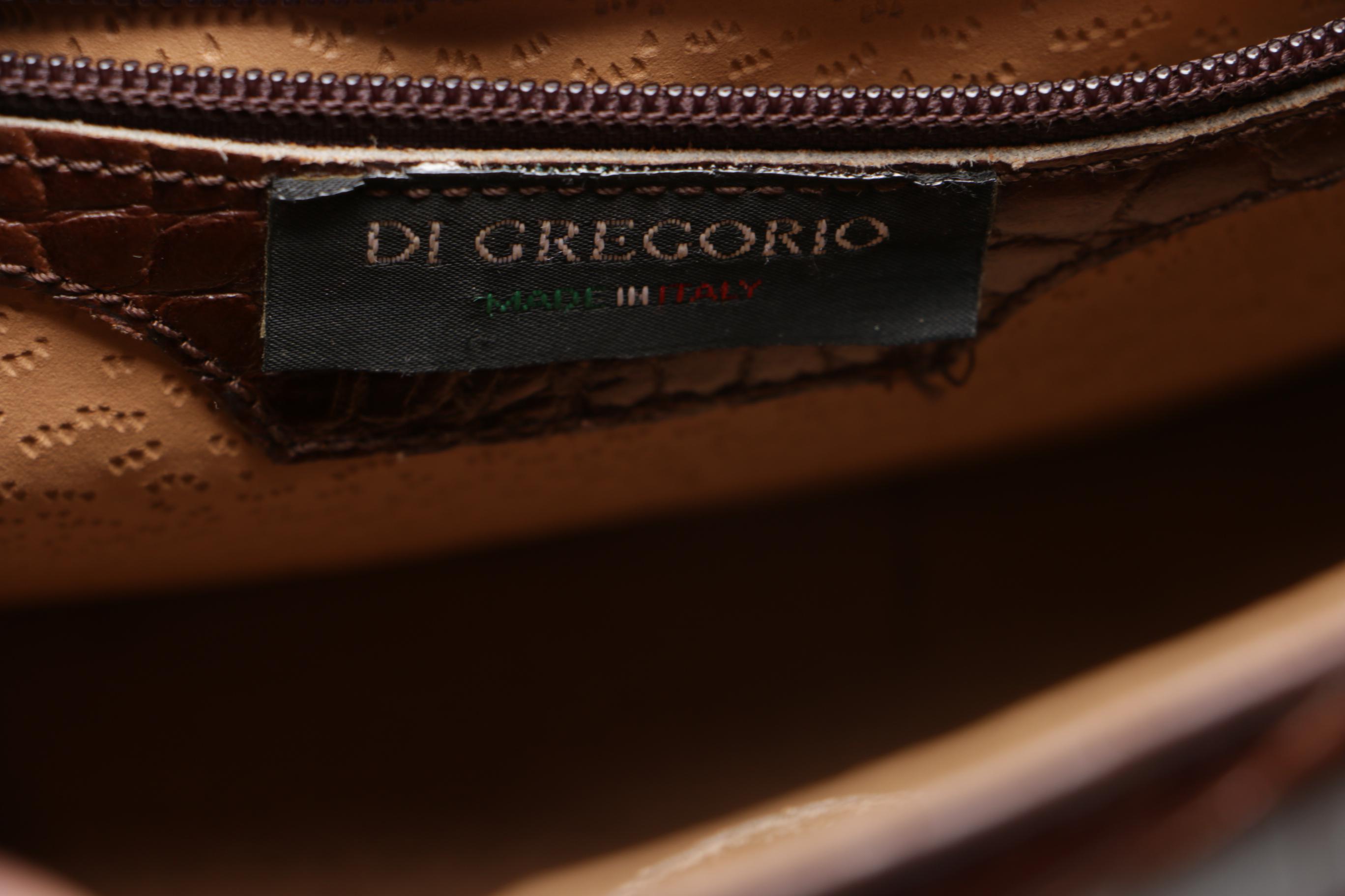 Di Gregorio Leather Handbag