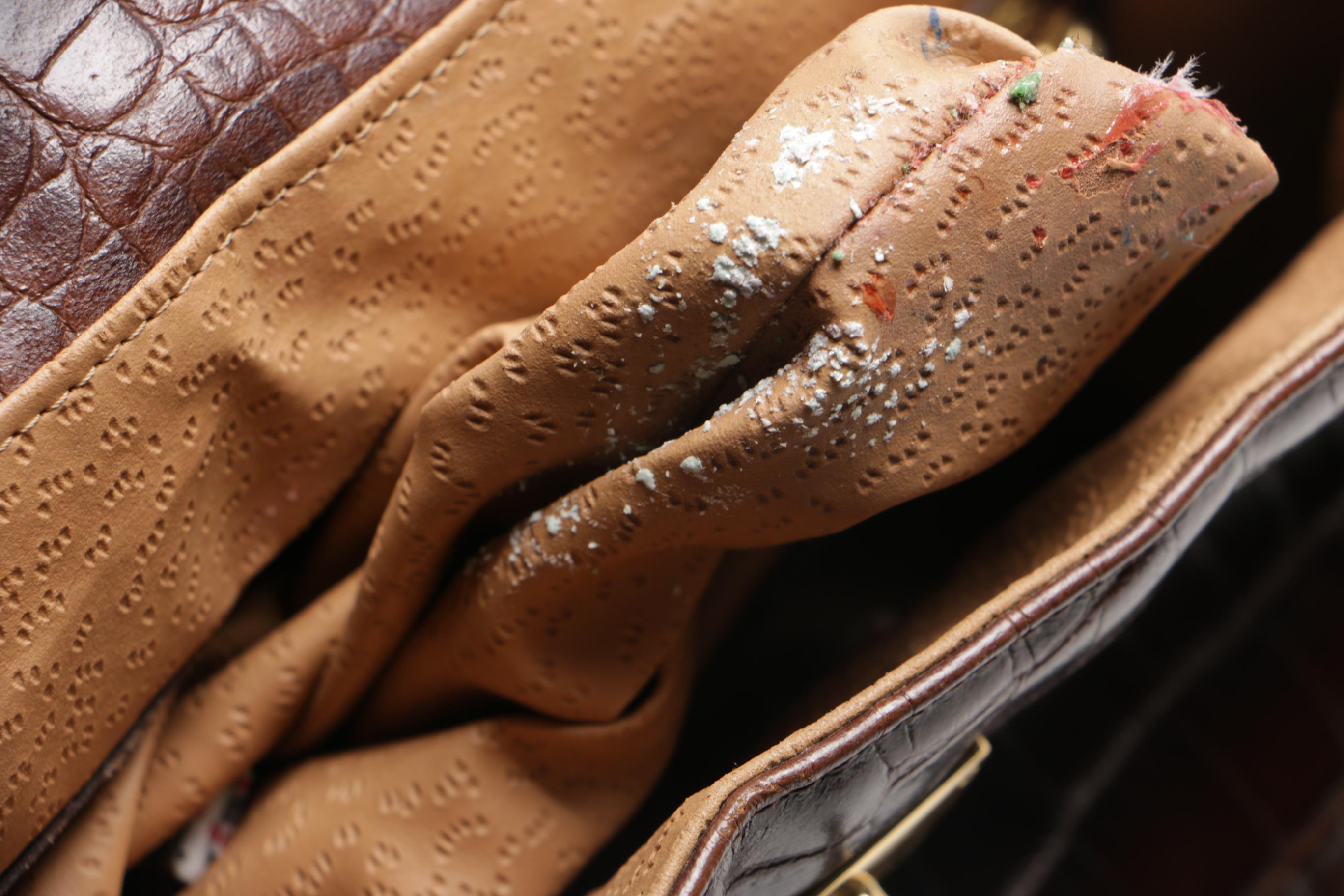 Di Gregorio Leather Handbag