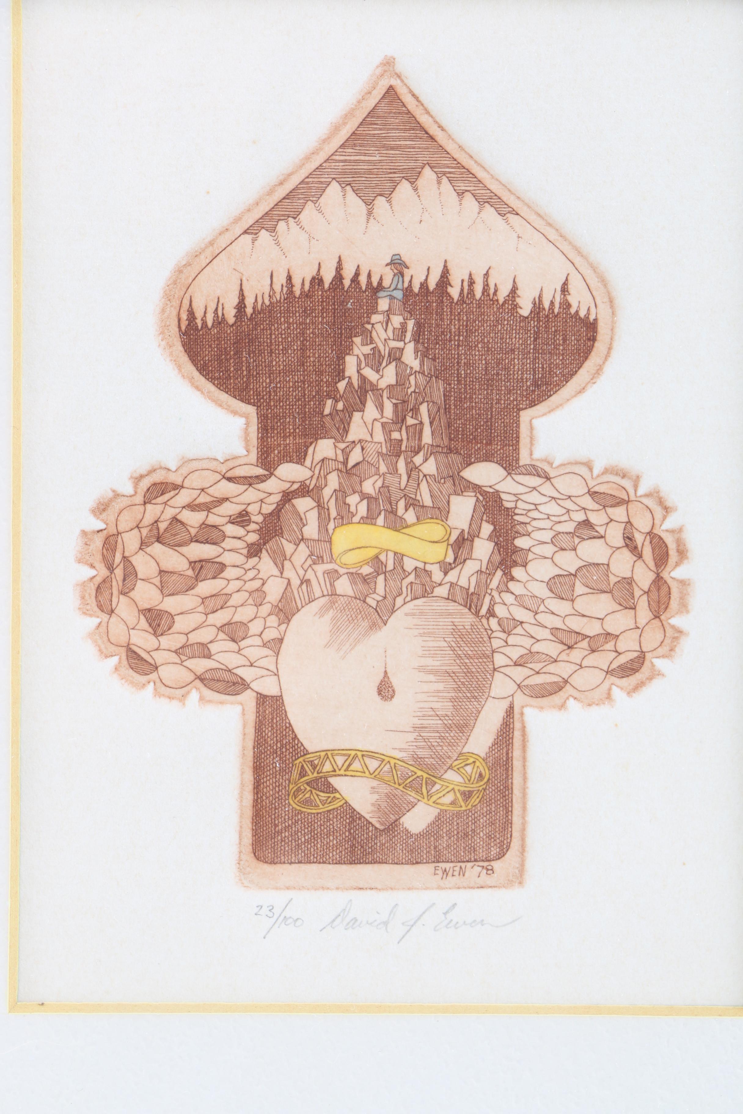 David J. Ewen Limited Edition Etching