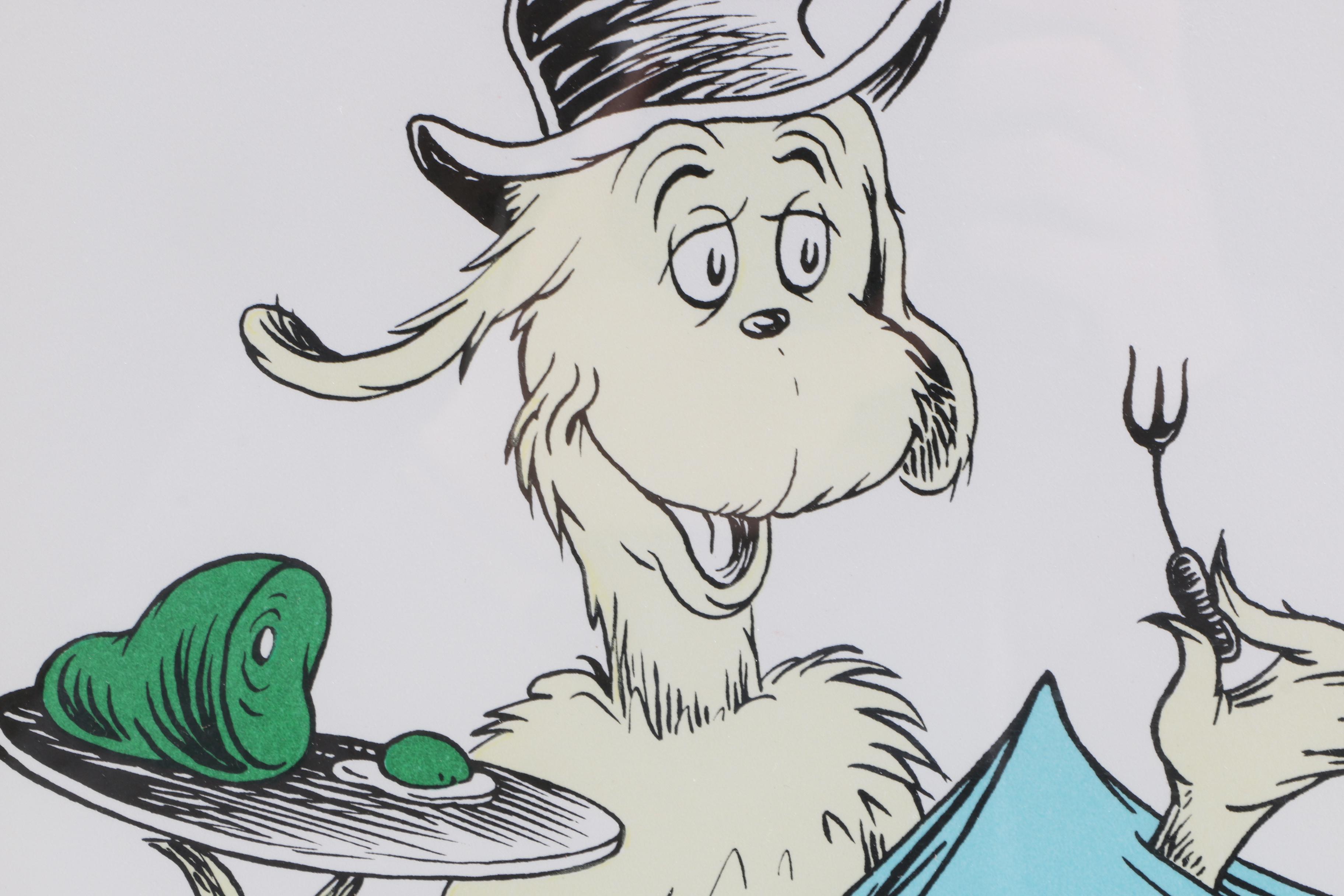 Limited Edition Dr. Seuss Lithograph "Say! I Like Green Eggs and Ham!"