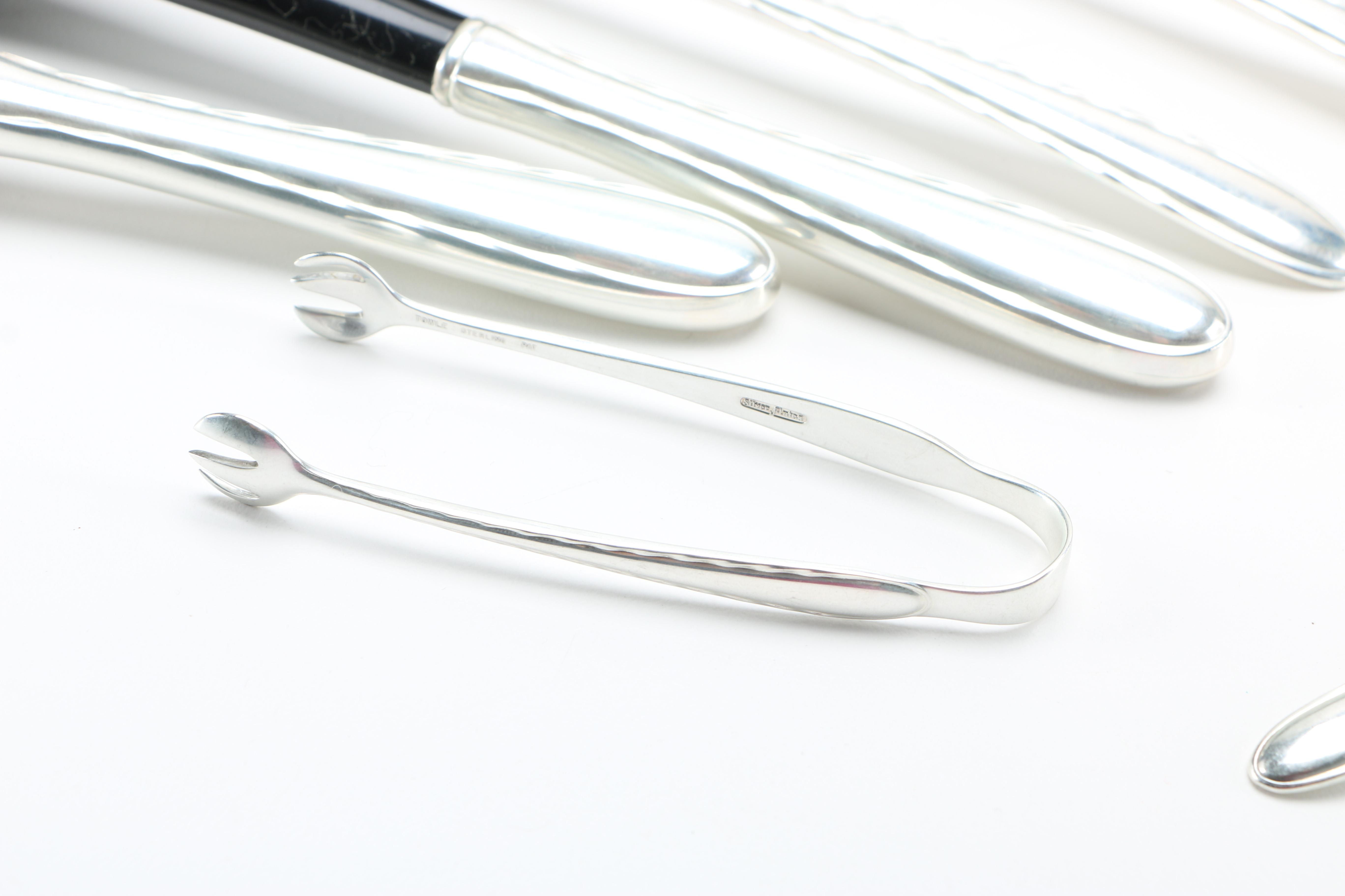 Towle "Silver Flutes" Sterling Flatware in Chest