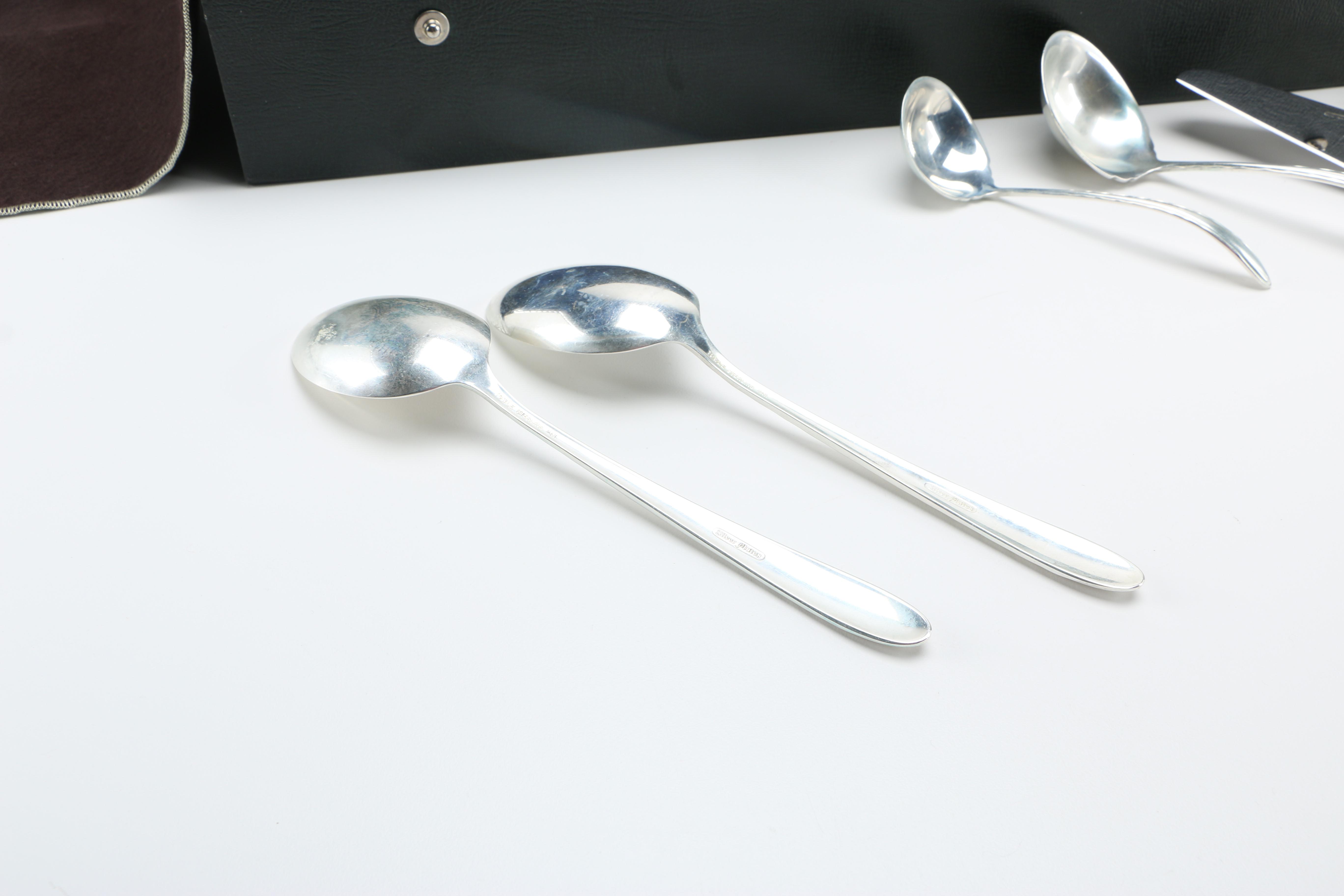 Towle "Silver Flutes" Sterling Flatware in Chest