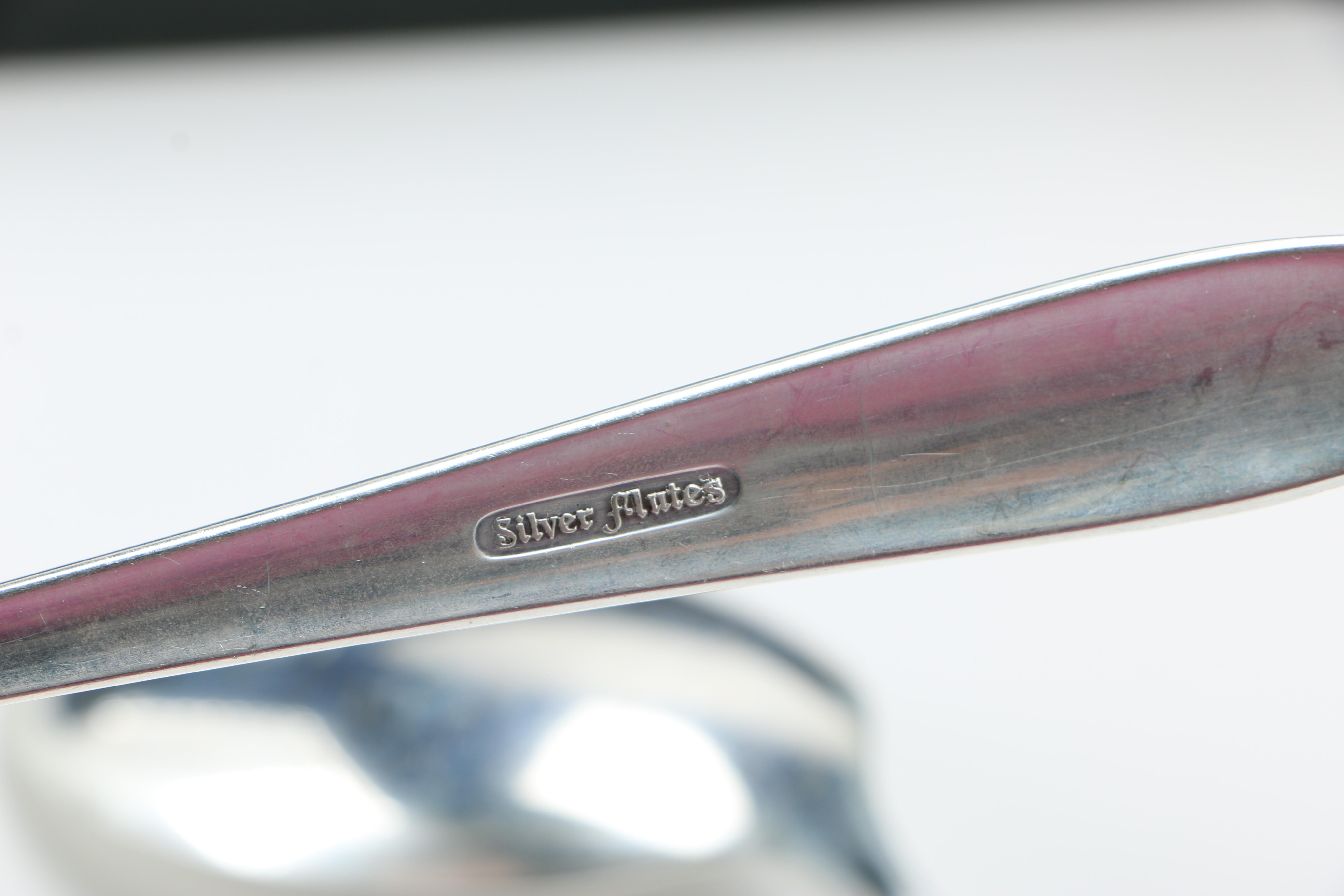 Towle "Silver Flutes" Sterling Flatware in Chest