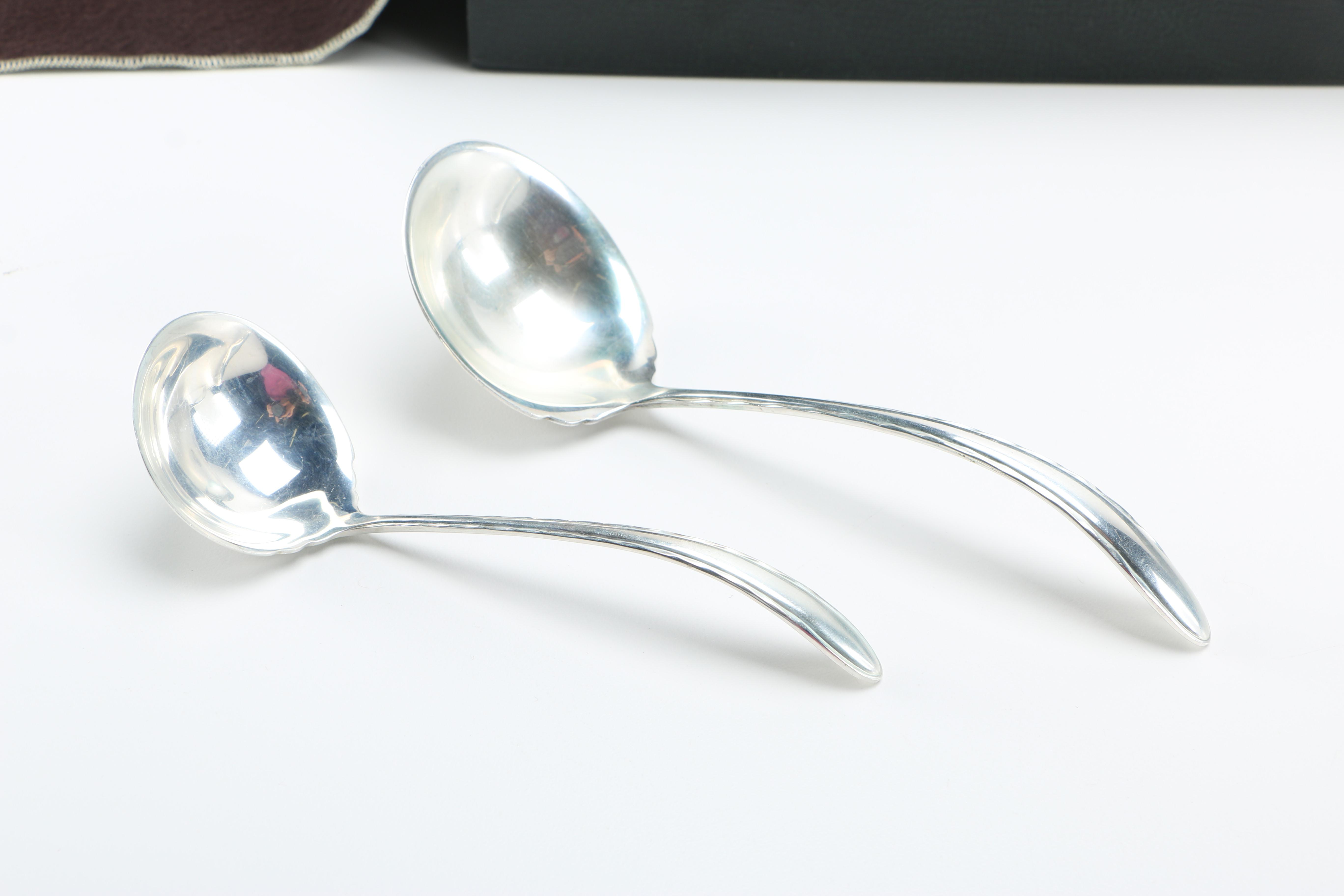 Towle "Silver Flutes" Sterling Flatware in Chest