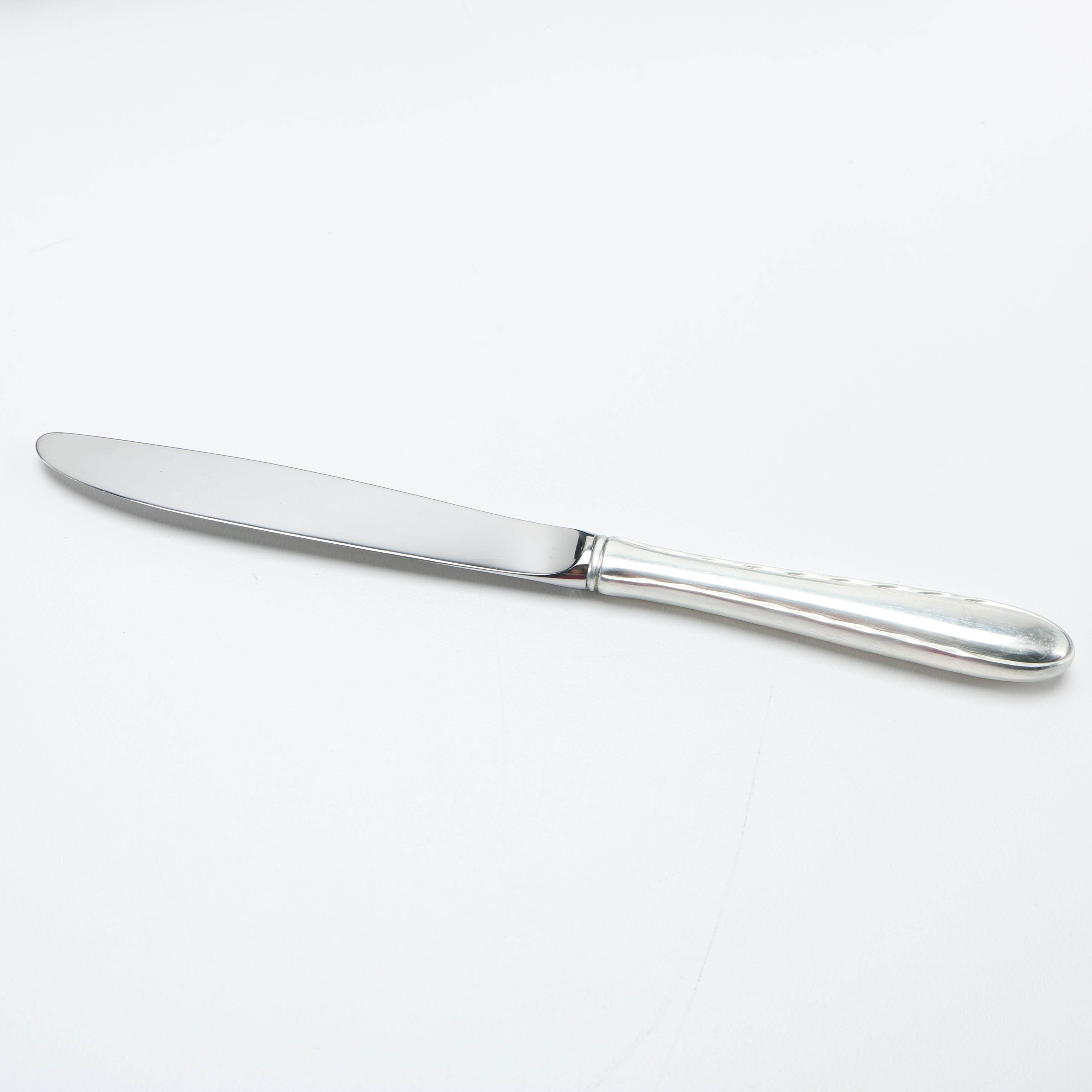 Towle "Silver Flutes" Sterling Flatware in Chest