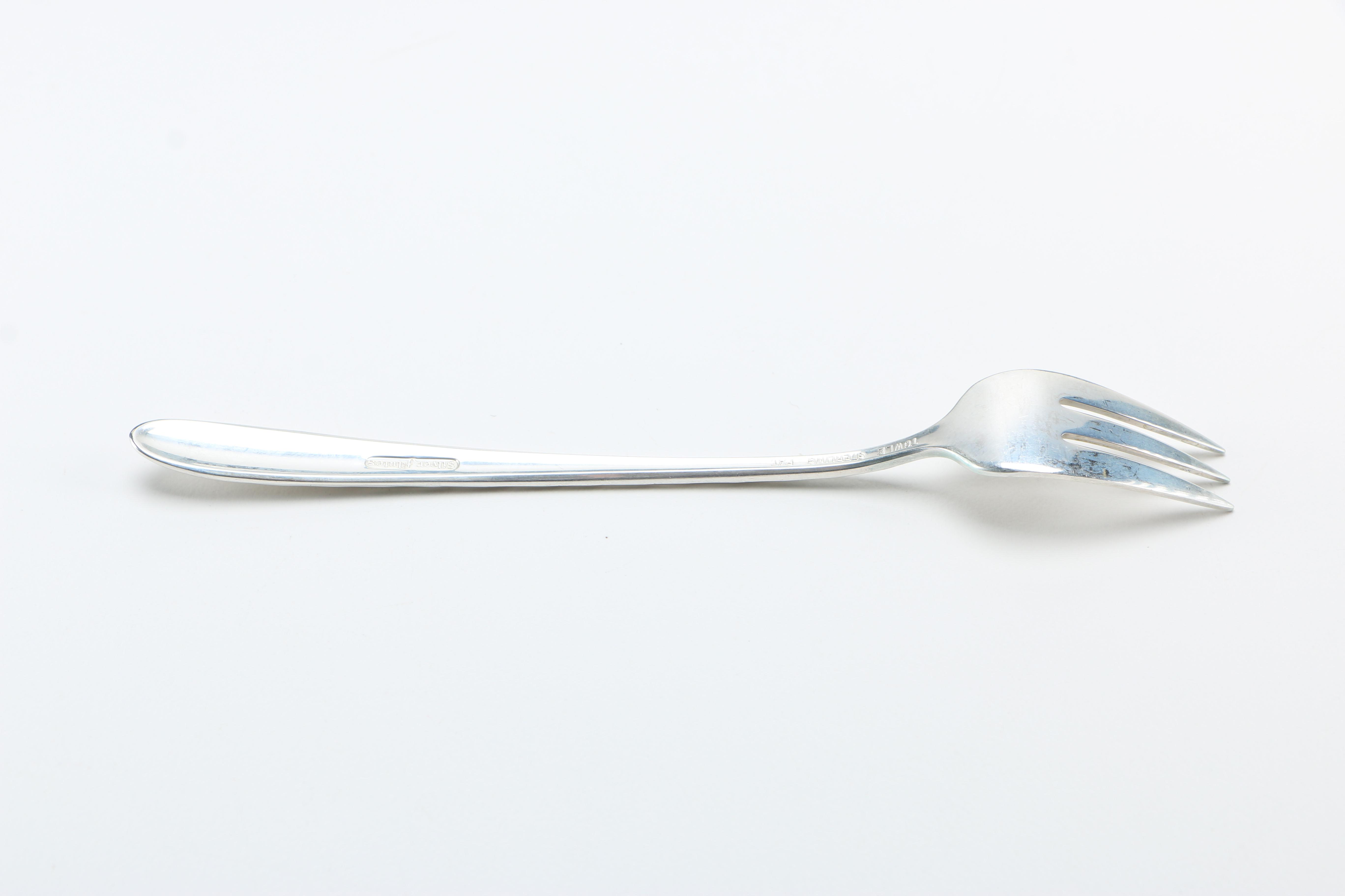 Towle "Silver Flutes" Sterling Flatware in Chest