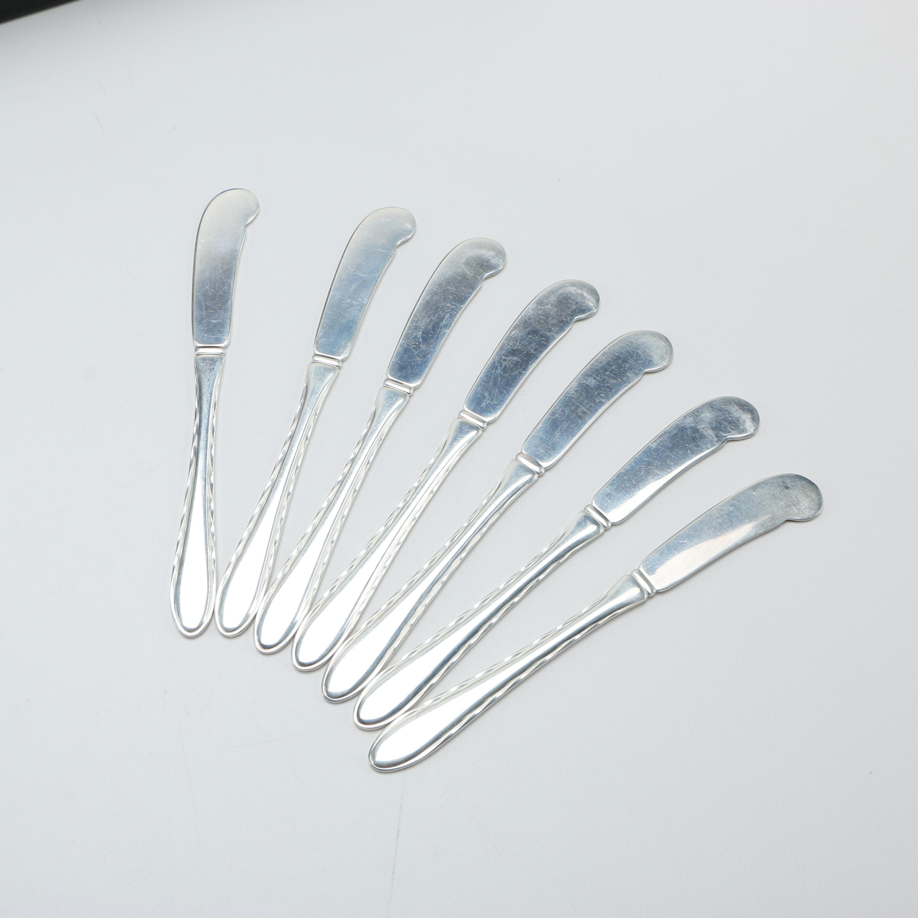 Towle "Silver Flutes" Sterling Flatware in Chest