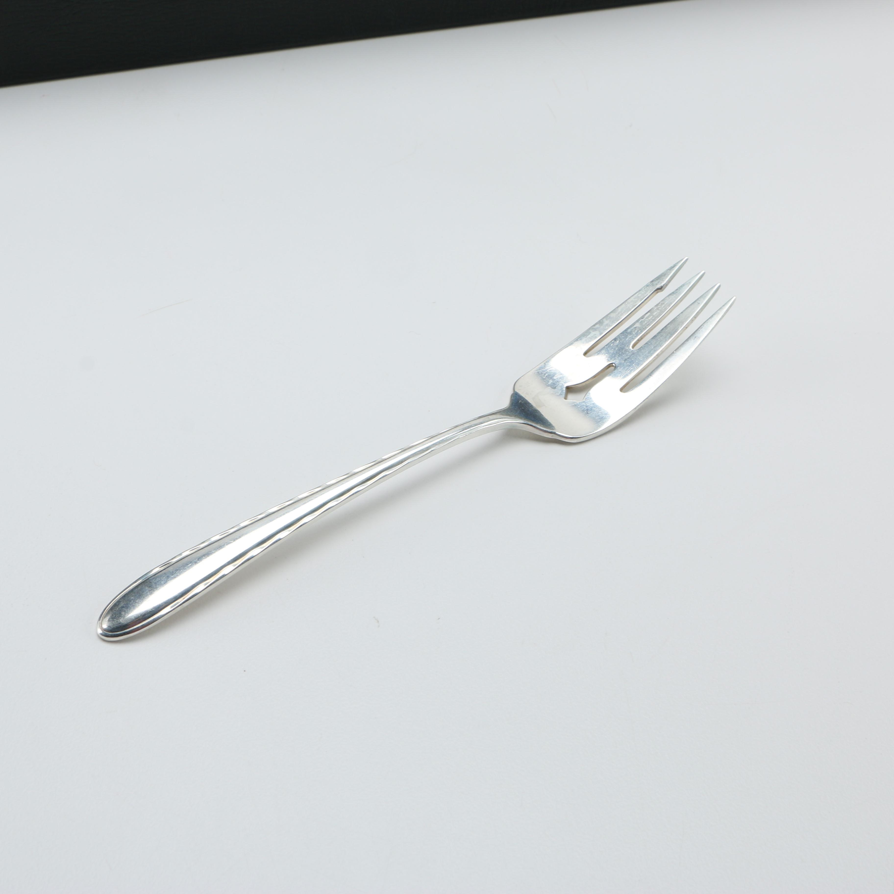 Towle "Silver Flutes" Sterling Flatware in Chest
