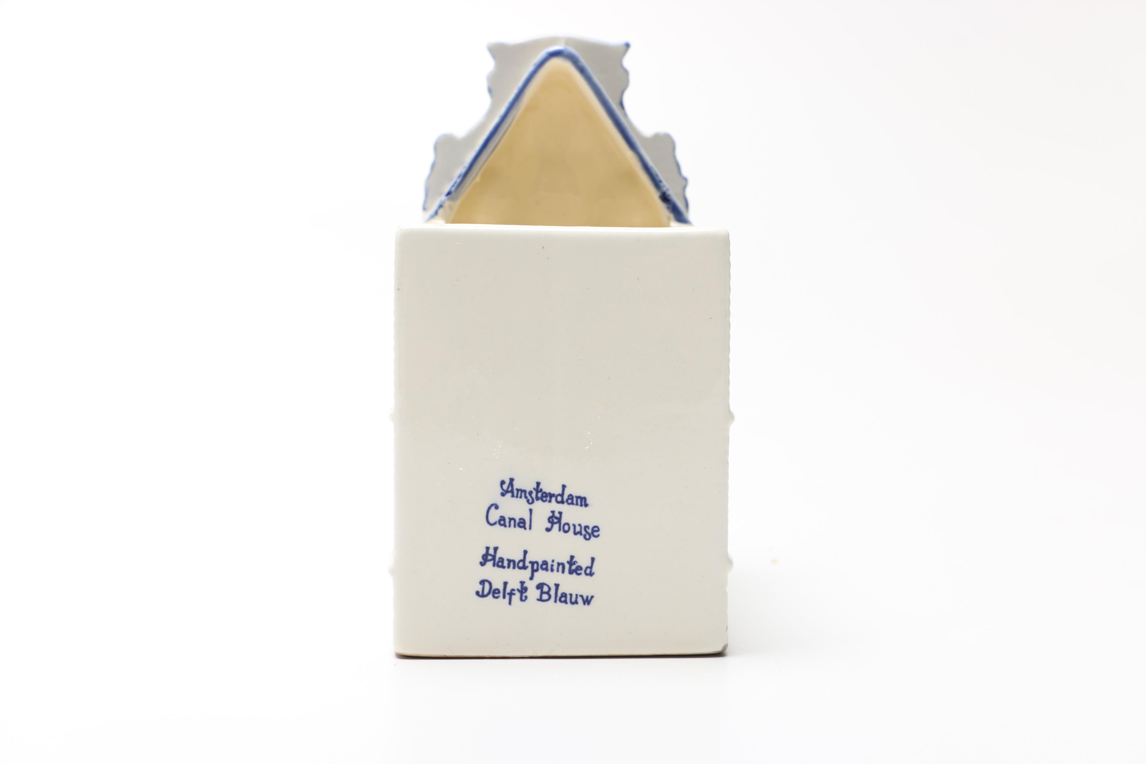 Miniature Dutch Houses Featuring KLM Delft Blue Houses