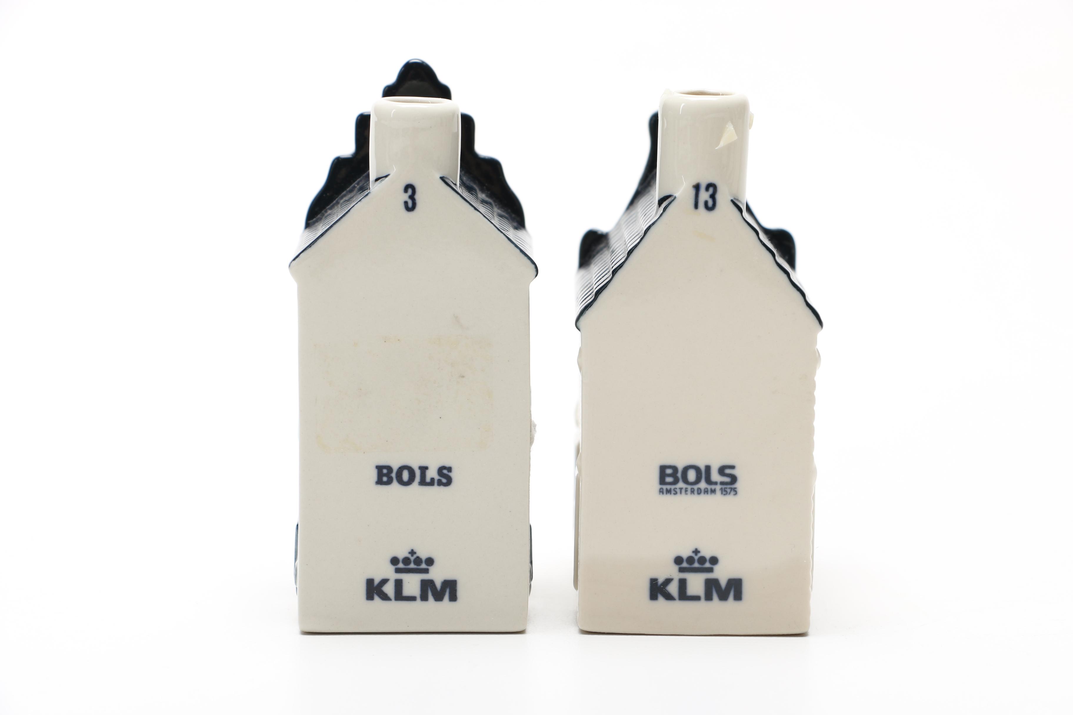 Miniature Dutch Houses Featuring KLM Delft Blue Houses