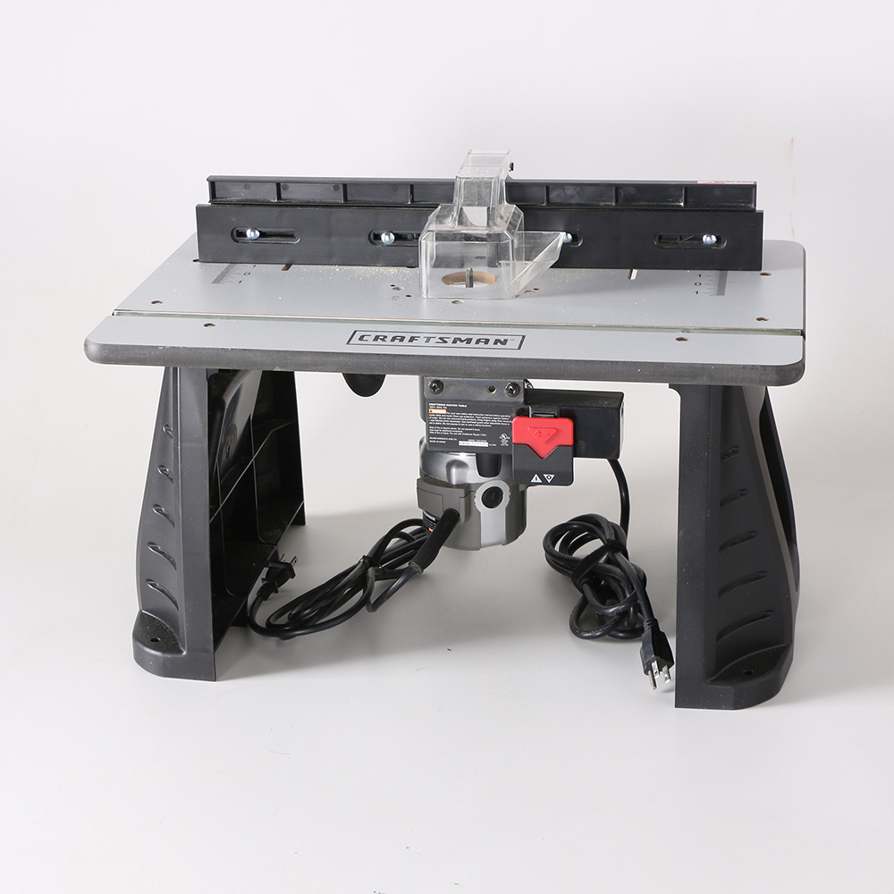 Craftsman Routing Table With Accessories