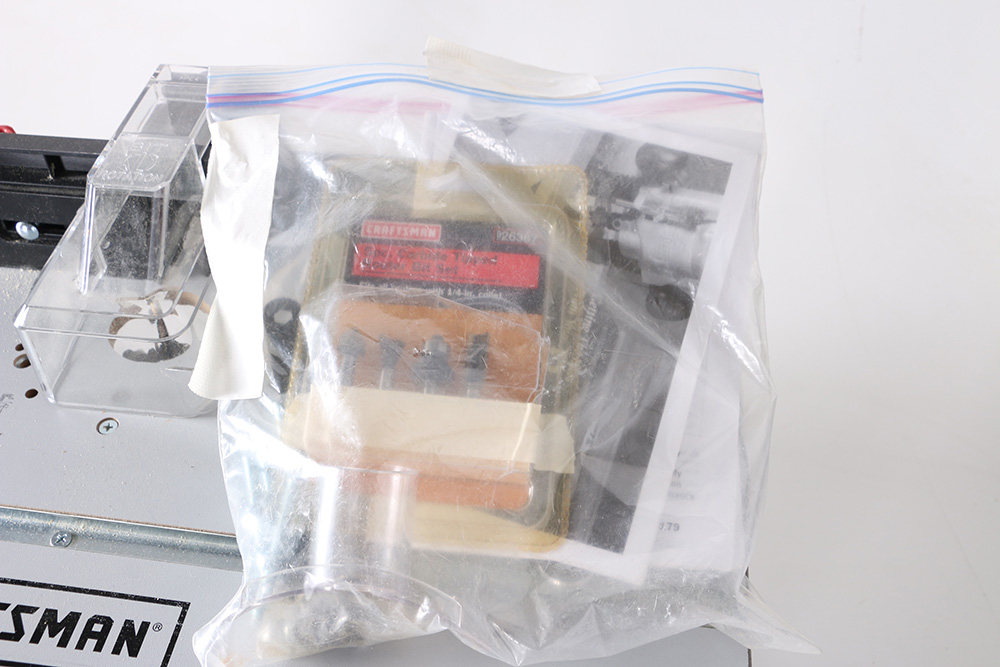 Craftsman Routing Table With Accessories