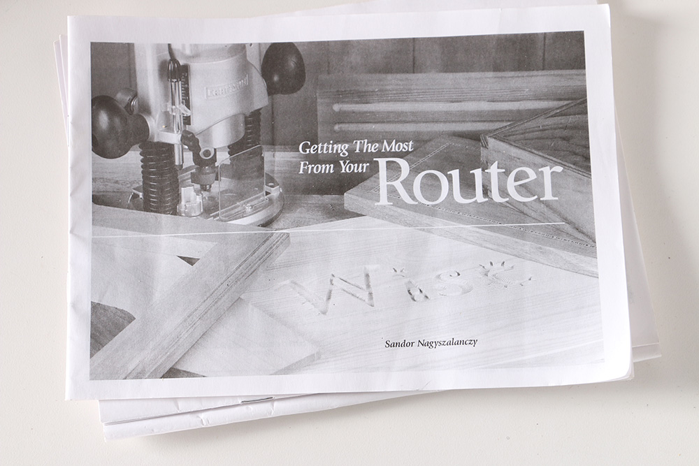 Craftsman Routing Table With Accessories