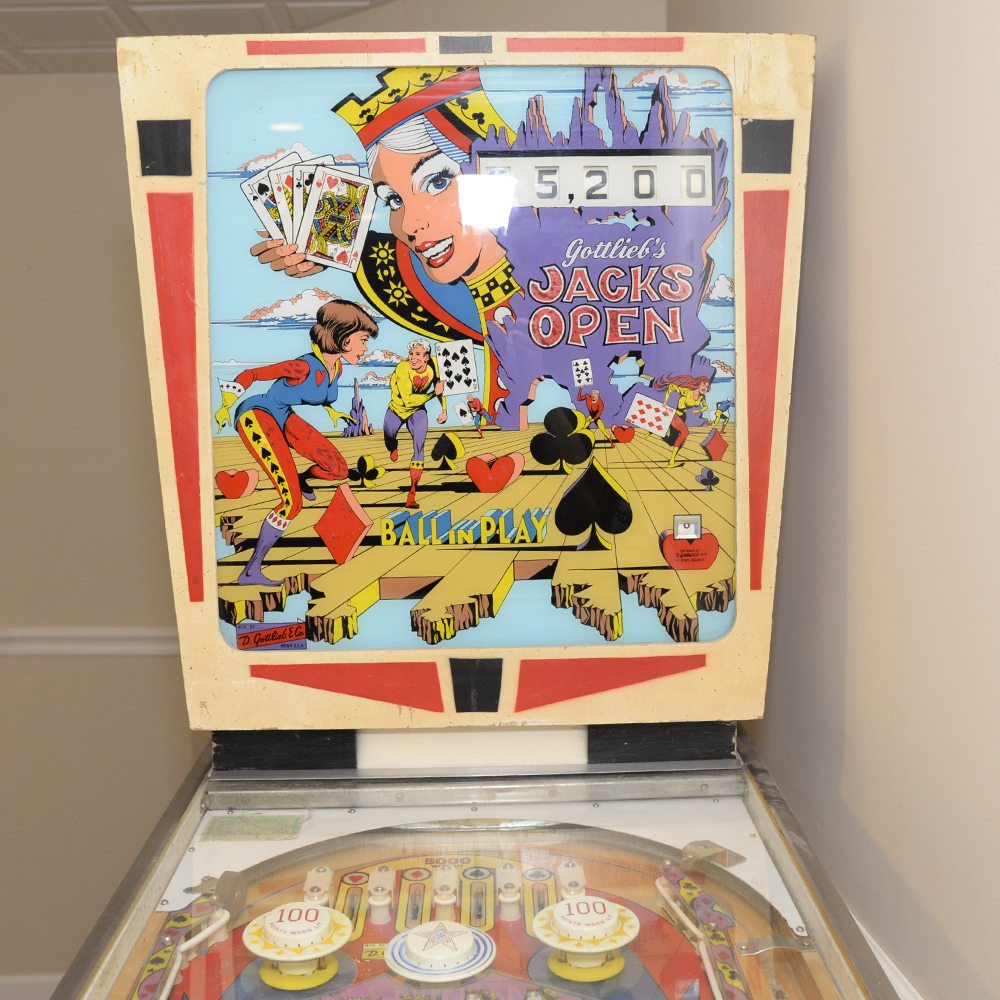 1977 "Jack's Open" Gottlieb Pinball Machine