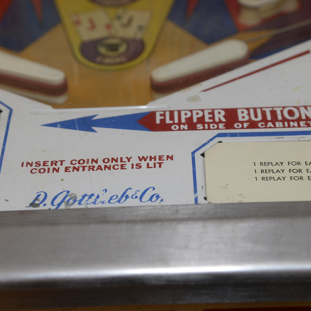 1977 "Jack's Open" Gottlieb Pinball Machine