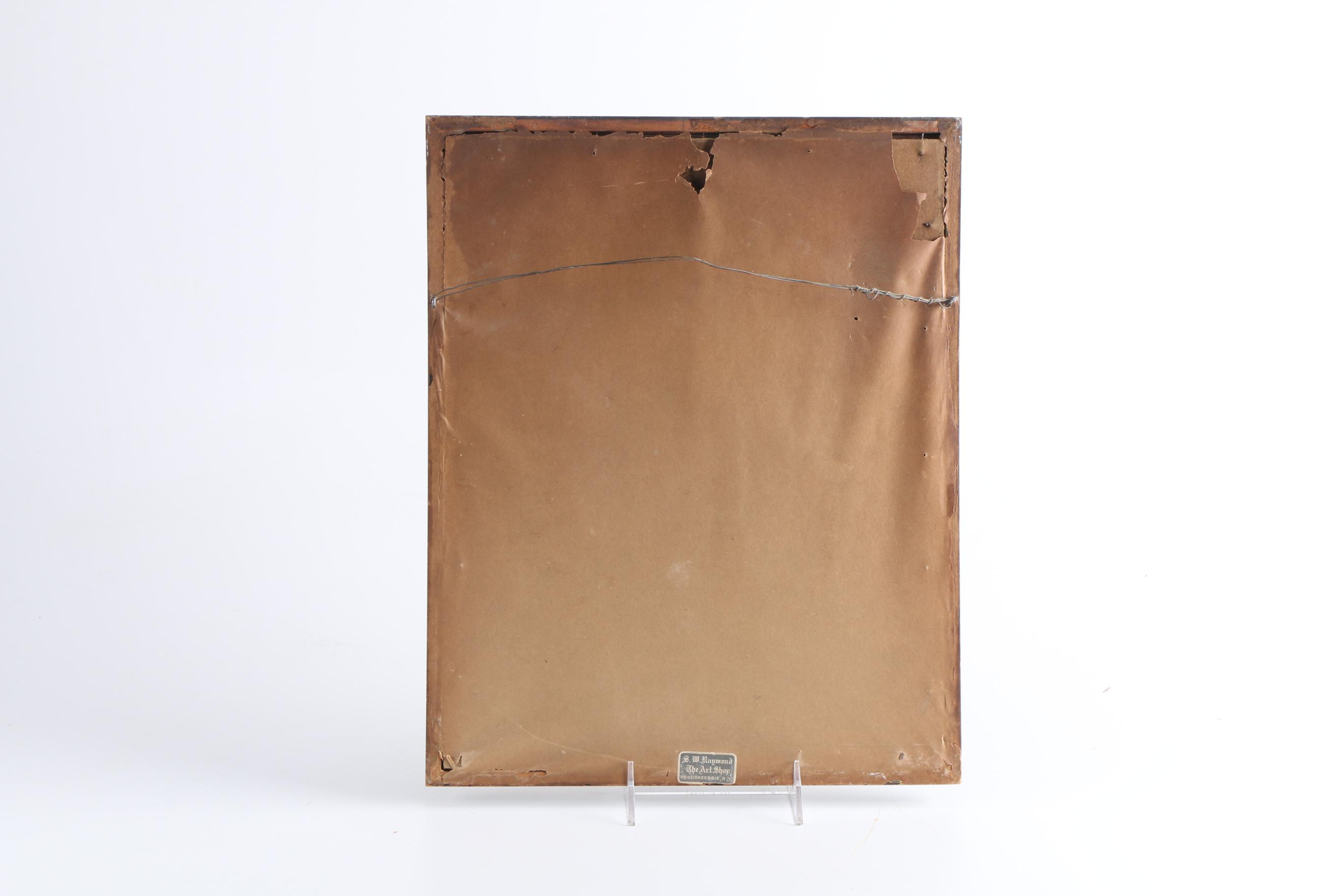 Timothy Cole Engraving After William Beechey "Brother and Sister"