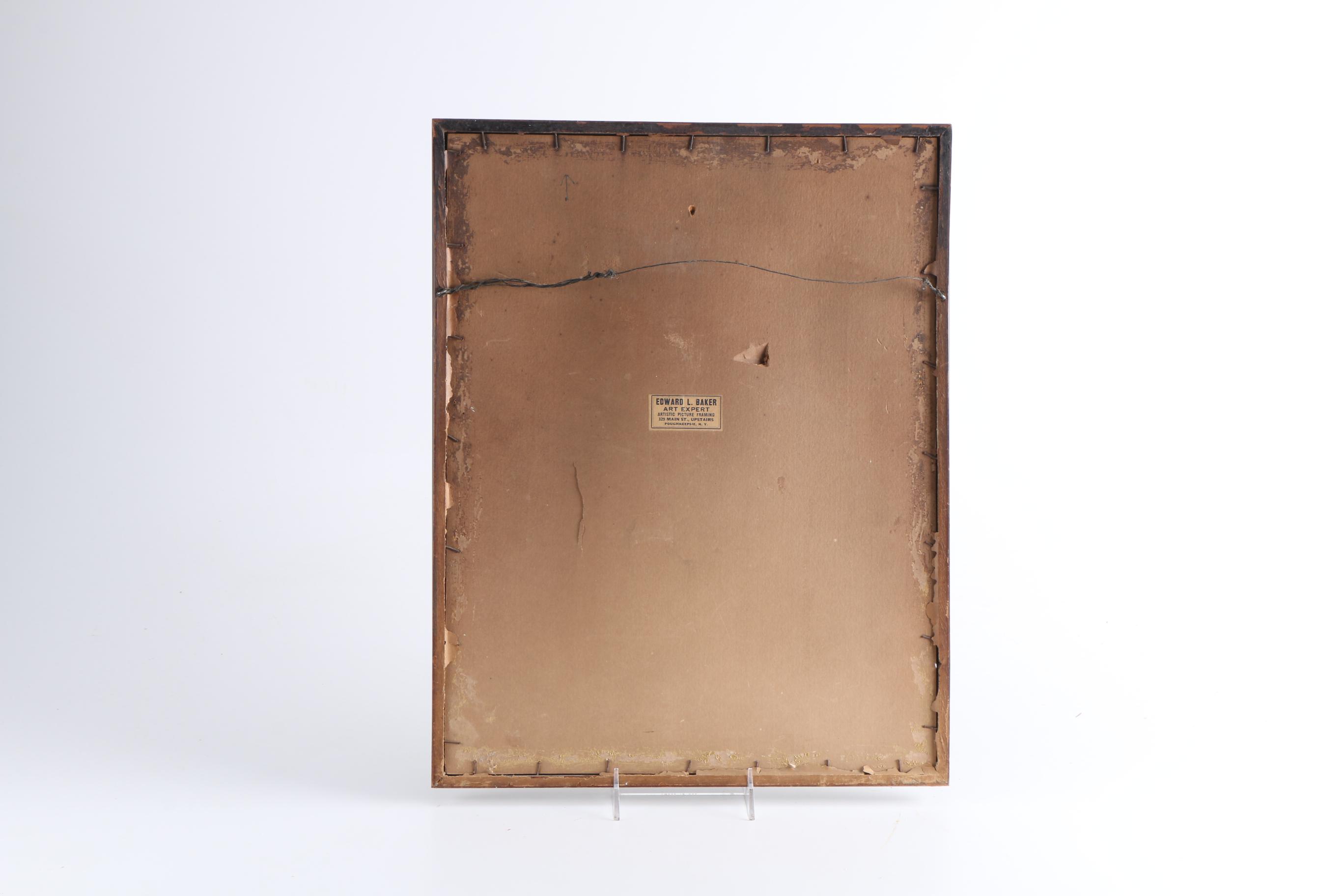 Timothy Cole Engraving After Gabriel Metsu "The Lace Maker"