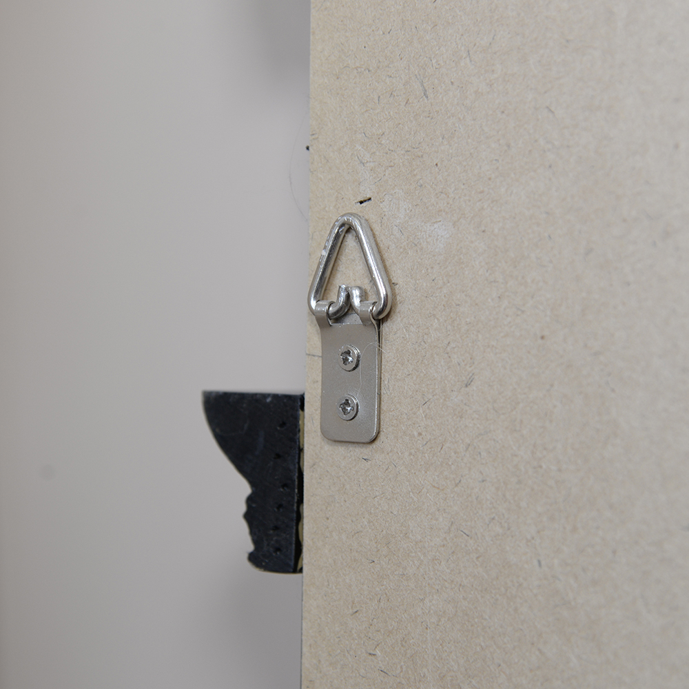 Black and Gold Tone Wall Mirror by The Bombay Company