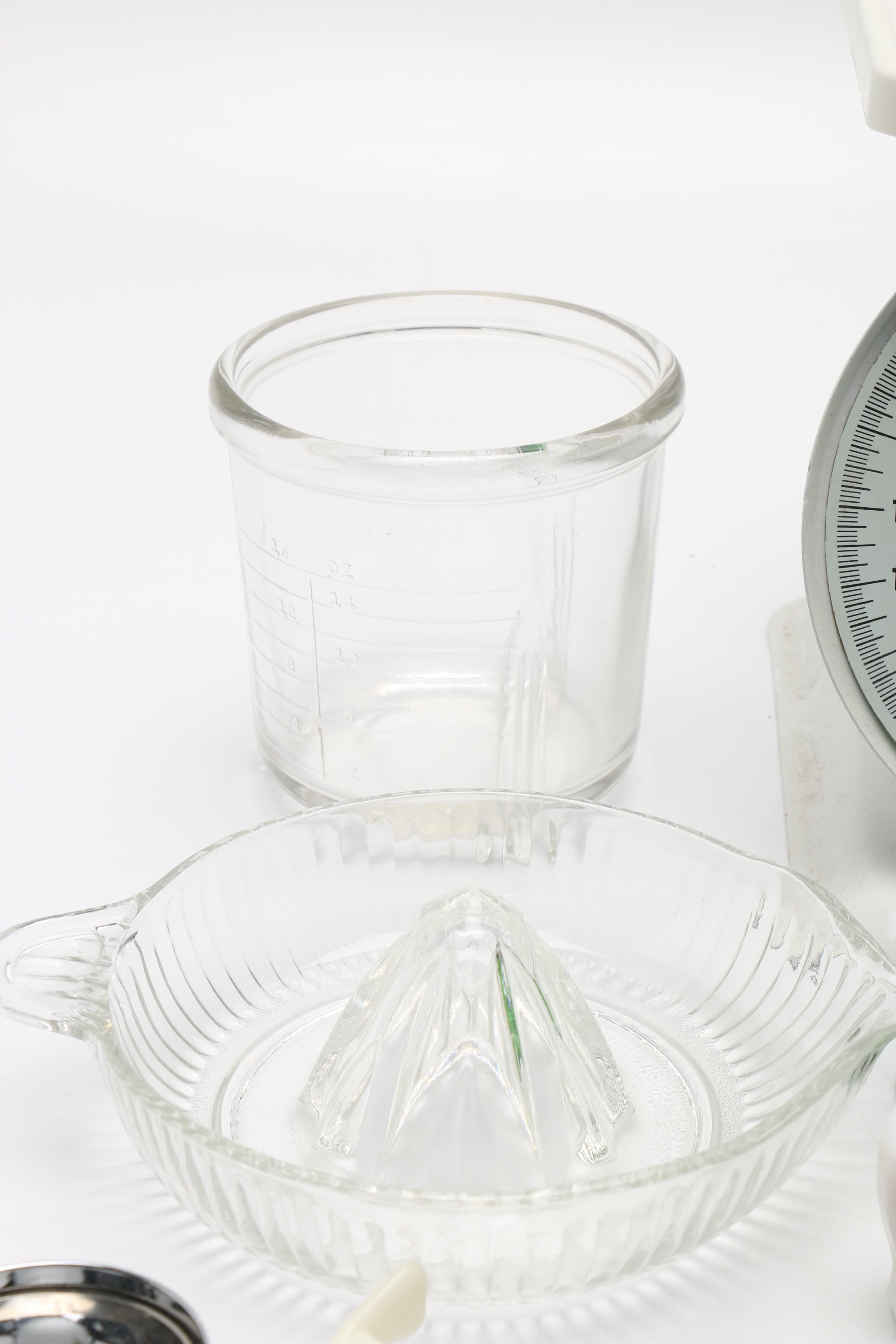 Vintage Hamilton Beach Milkshake Mixer and Kitchen Accessories