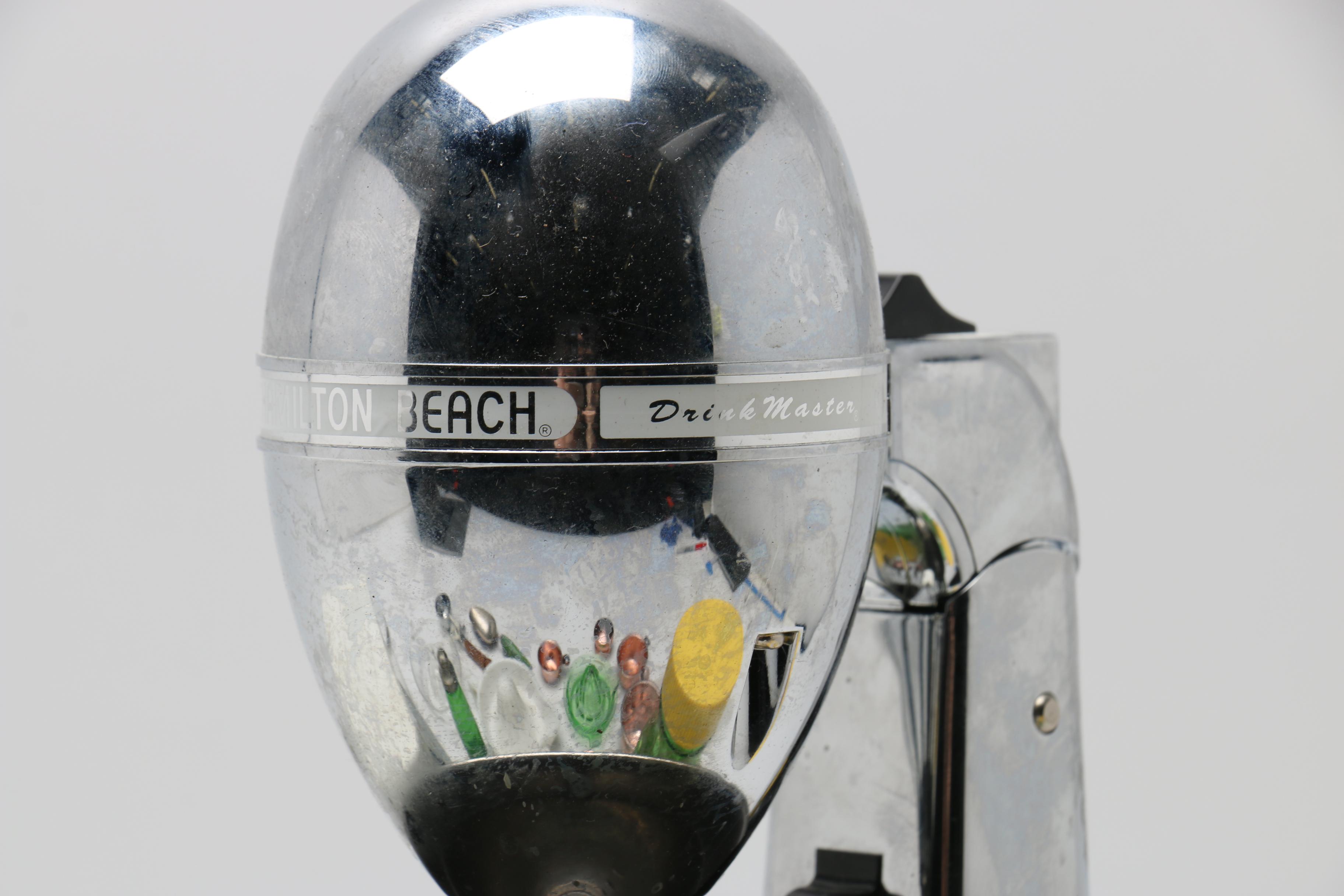 Vintage Hamilton Beach Milkshake Mixer and Kitchen Accessories