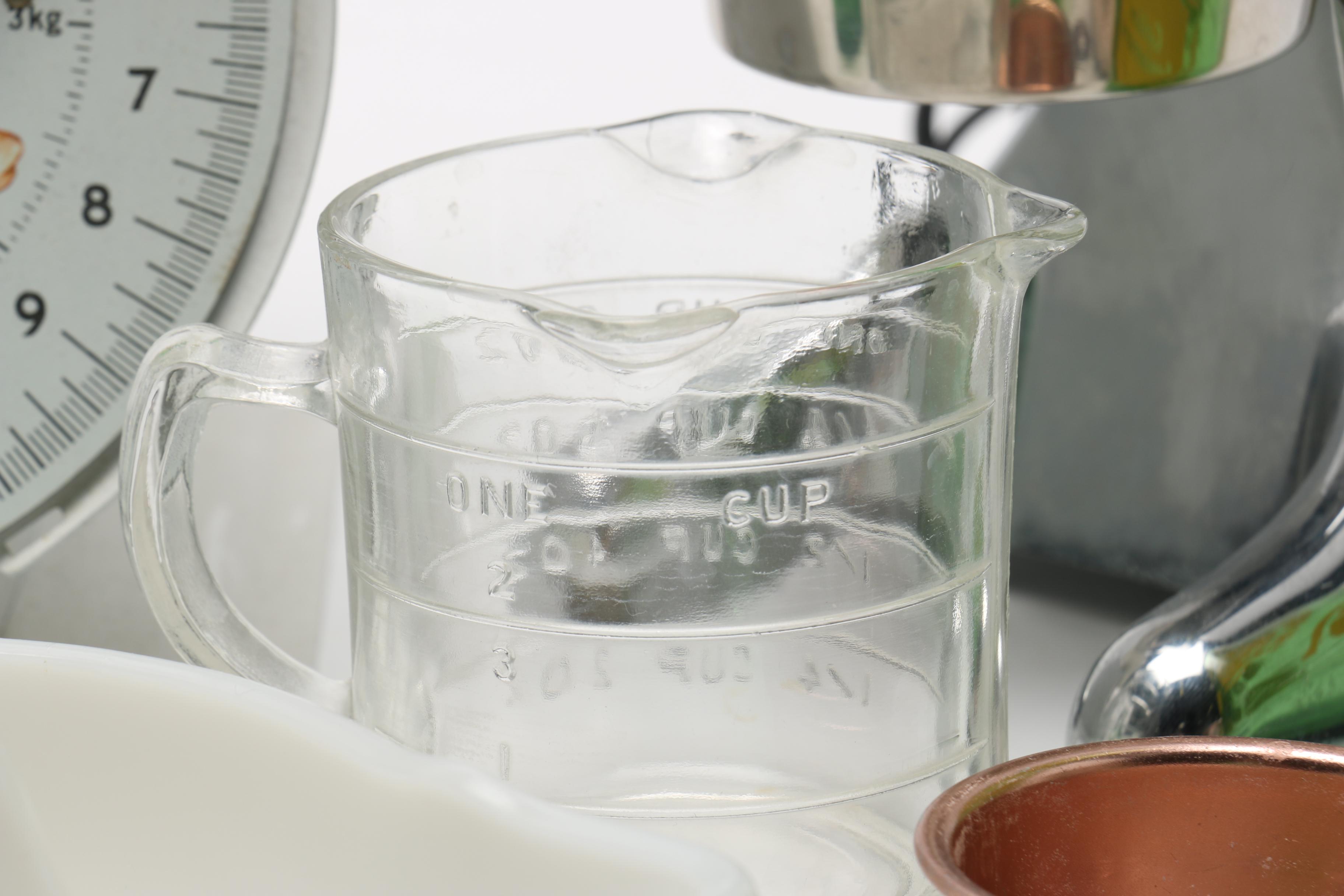 Vintage Hamilton Beach Milkshake Mixer and Kitchen Accessories