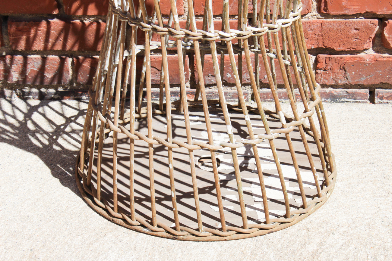 Antique Freestanding Wooden Dress Form