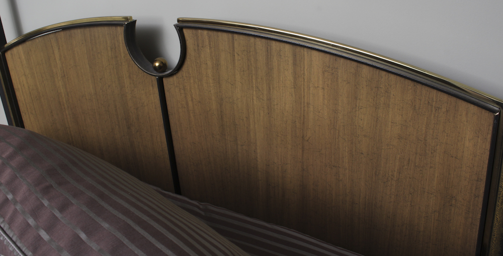 Contemporary Metal Canopy Bed