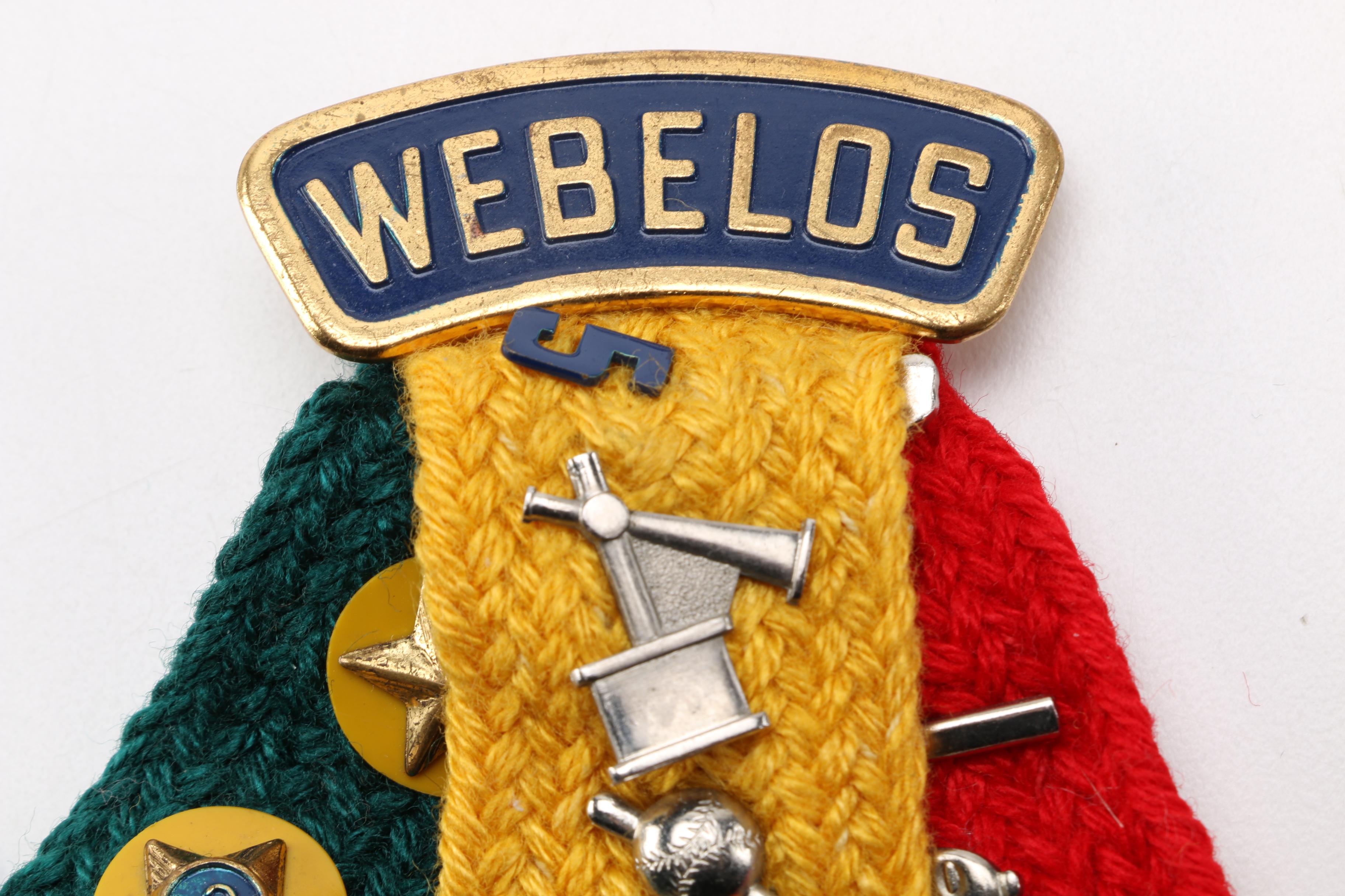 Webelos Boy Scout Pins
