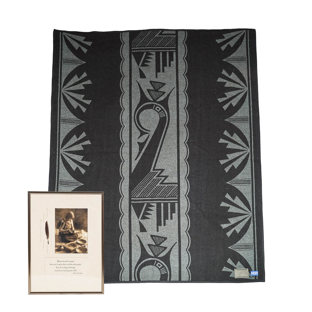 Pendleton "Maria Martinez Blanket" and Print