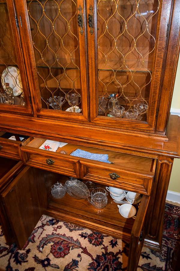 Thomasville "Segovia" Spanish Revival Style China Cabinet