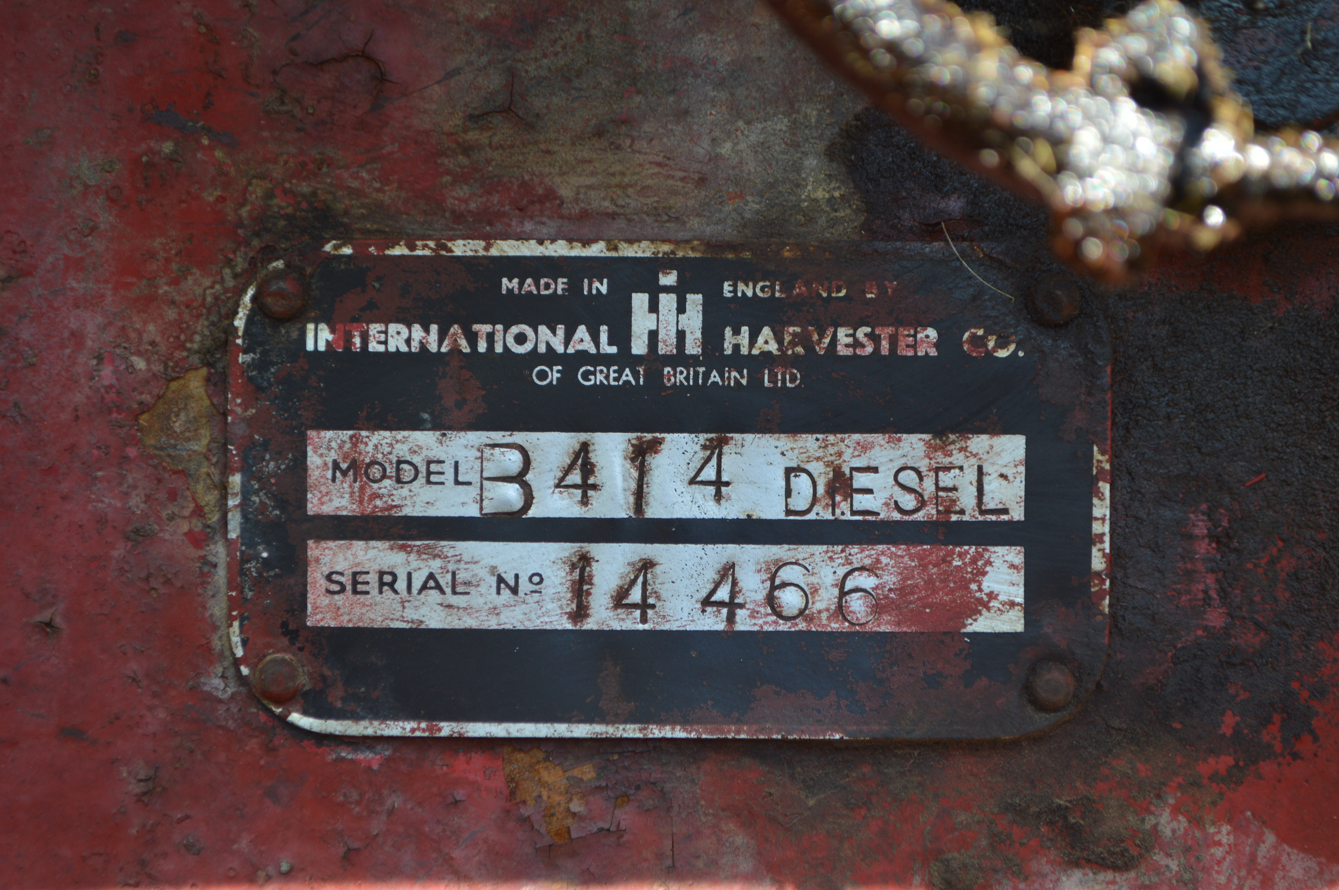 Early 1960s International Harvester Tractor