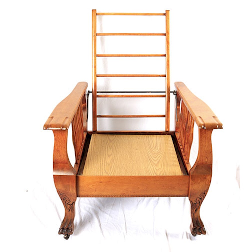 William Morris Mission Style Oak Chair