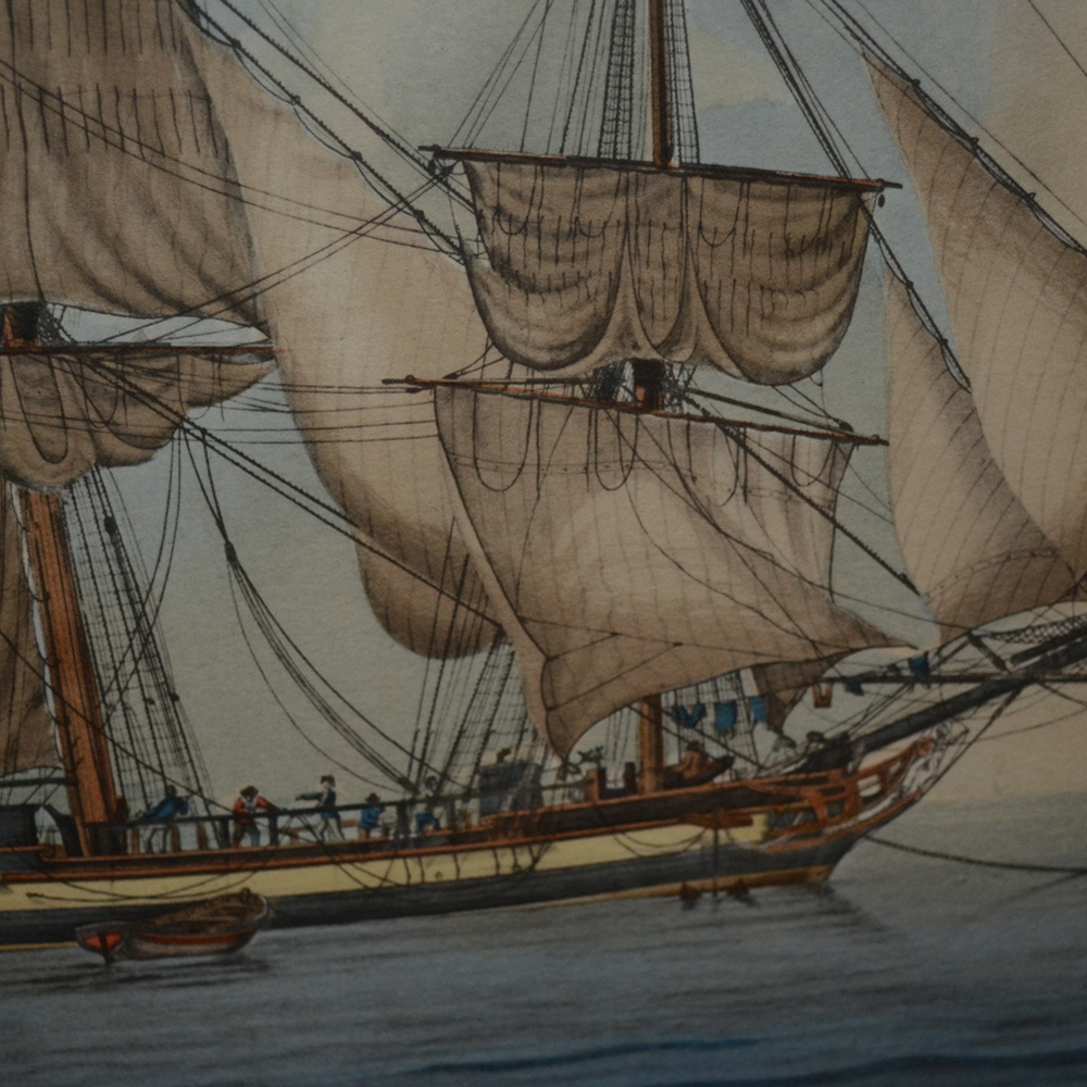 Framed Lithograph "Eliza of Providence"